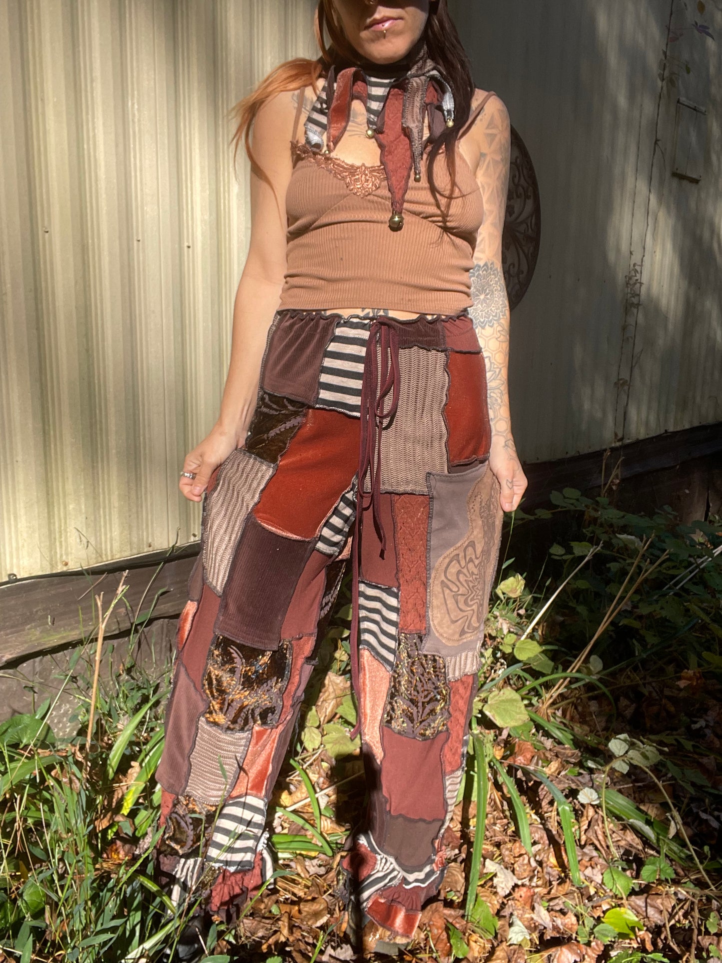 Ember Dreams Ruffle Pants