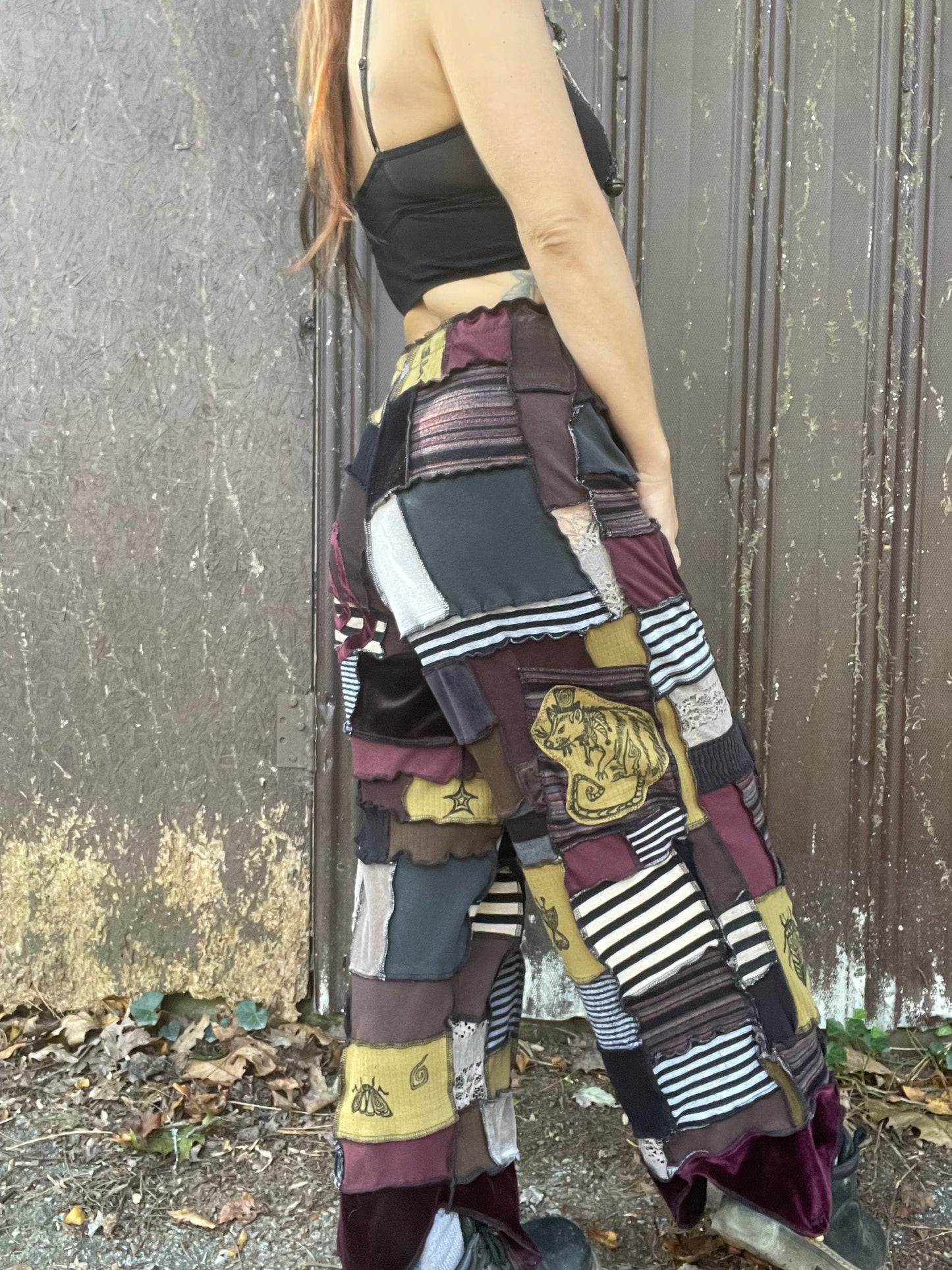 Jester Bell Micro Patchwork Pants