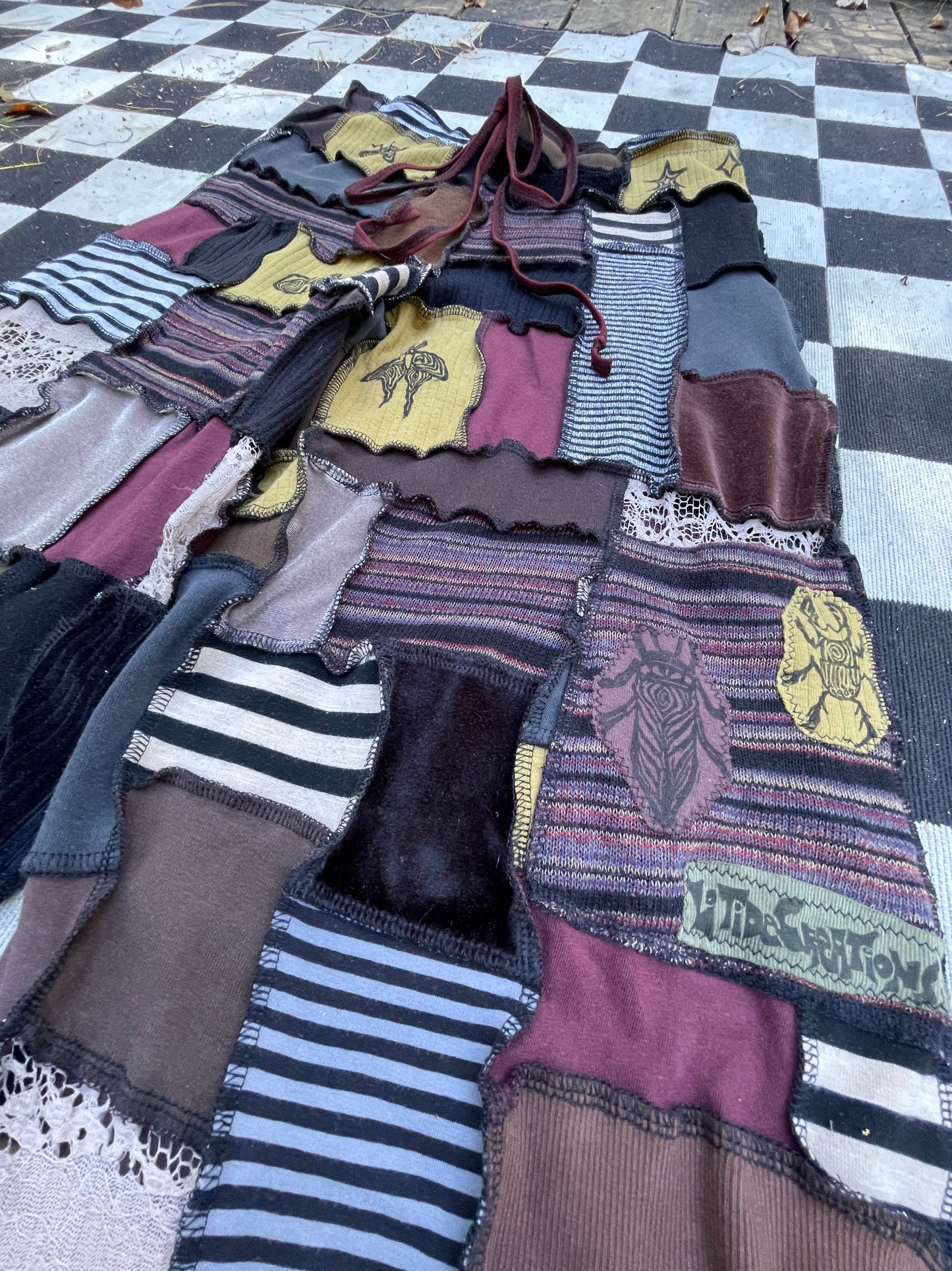 Jester Bell Micro Patchwork Pants