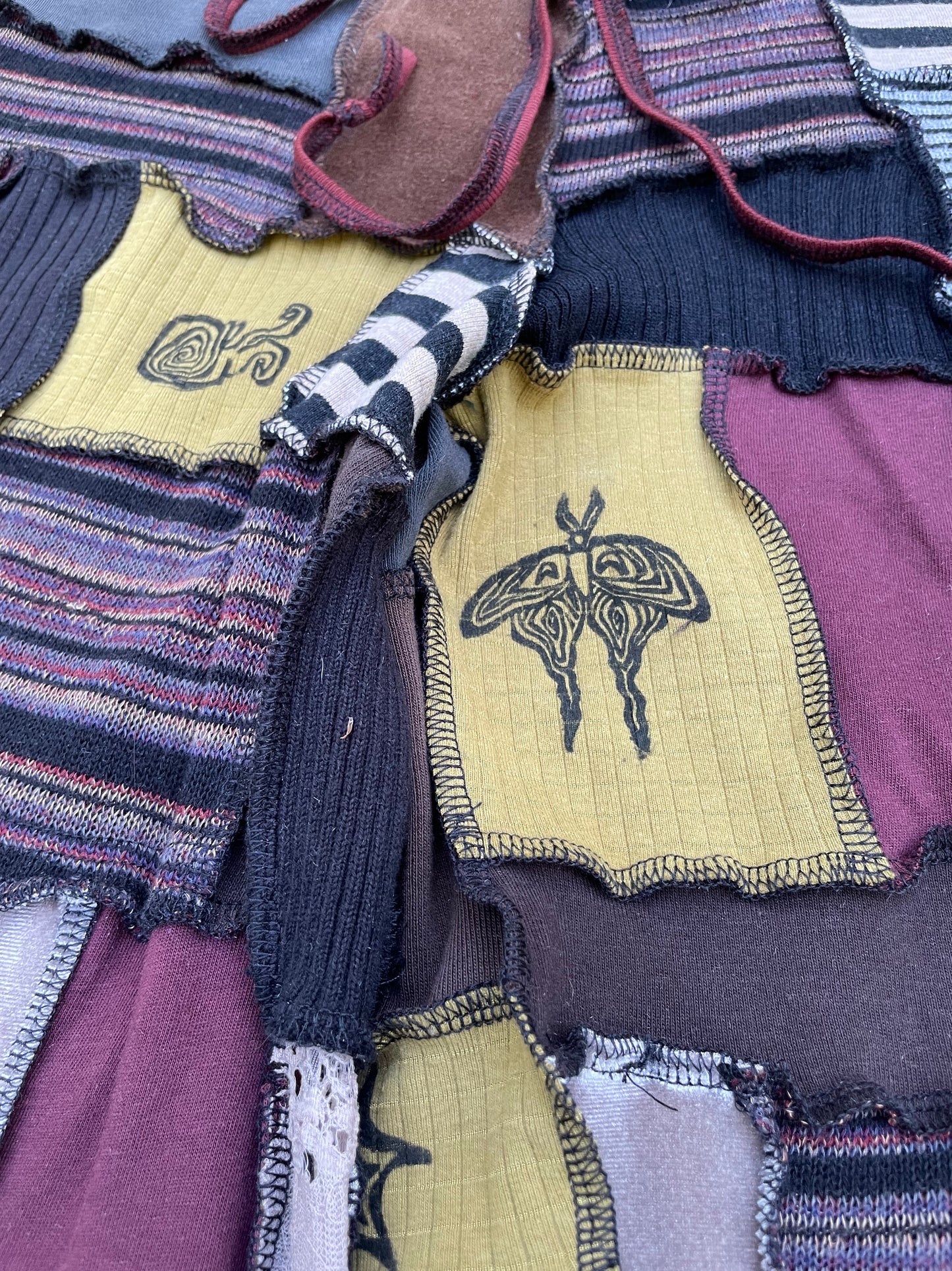 Jester Bell Micro Patchwork Pants