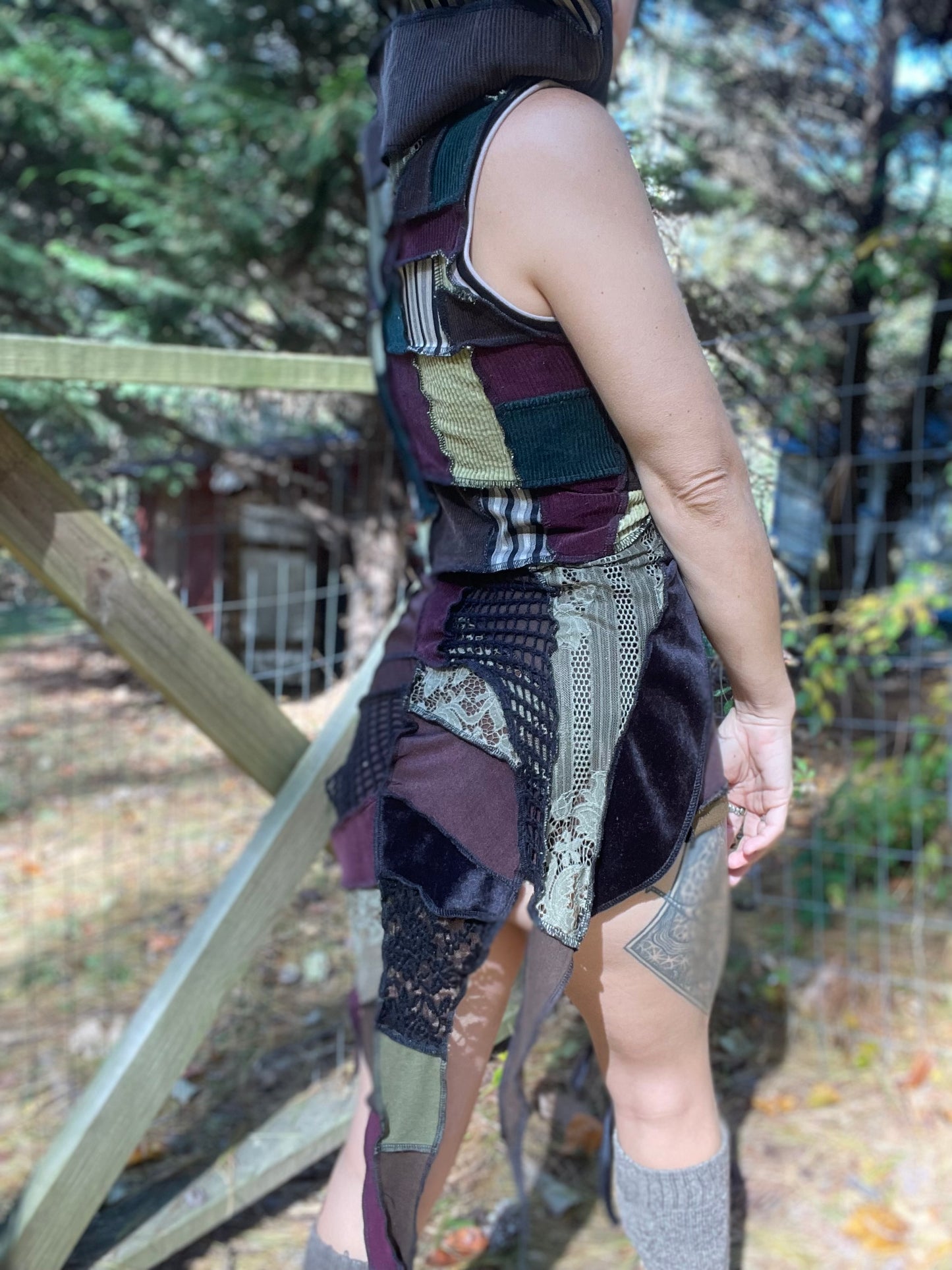 Inspiring Magick Hooded Elf Vest ~