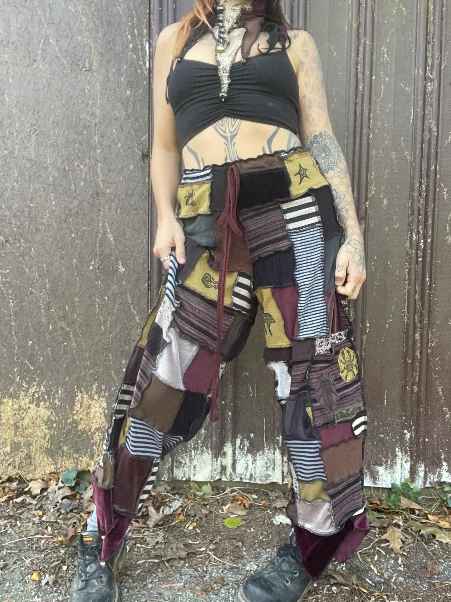 Jester Bell Micro Patchwork Pants