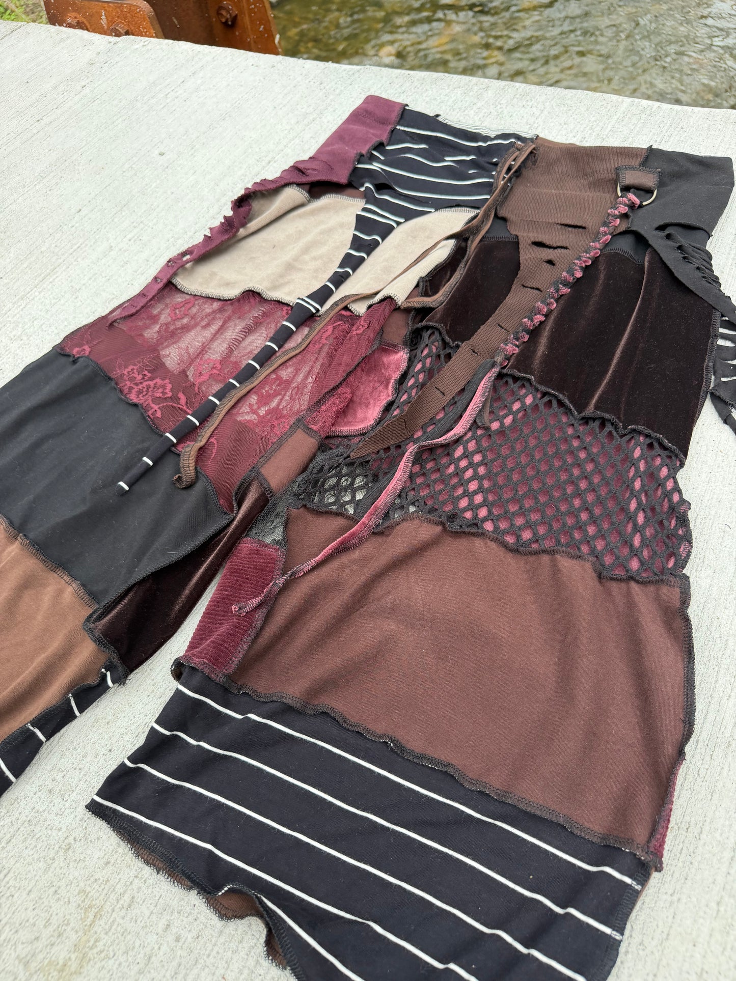 Mesh & Magick Pirate Tendril Skirt Pants