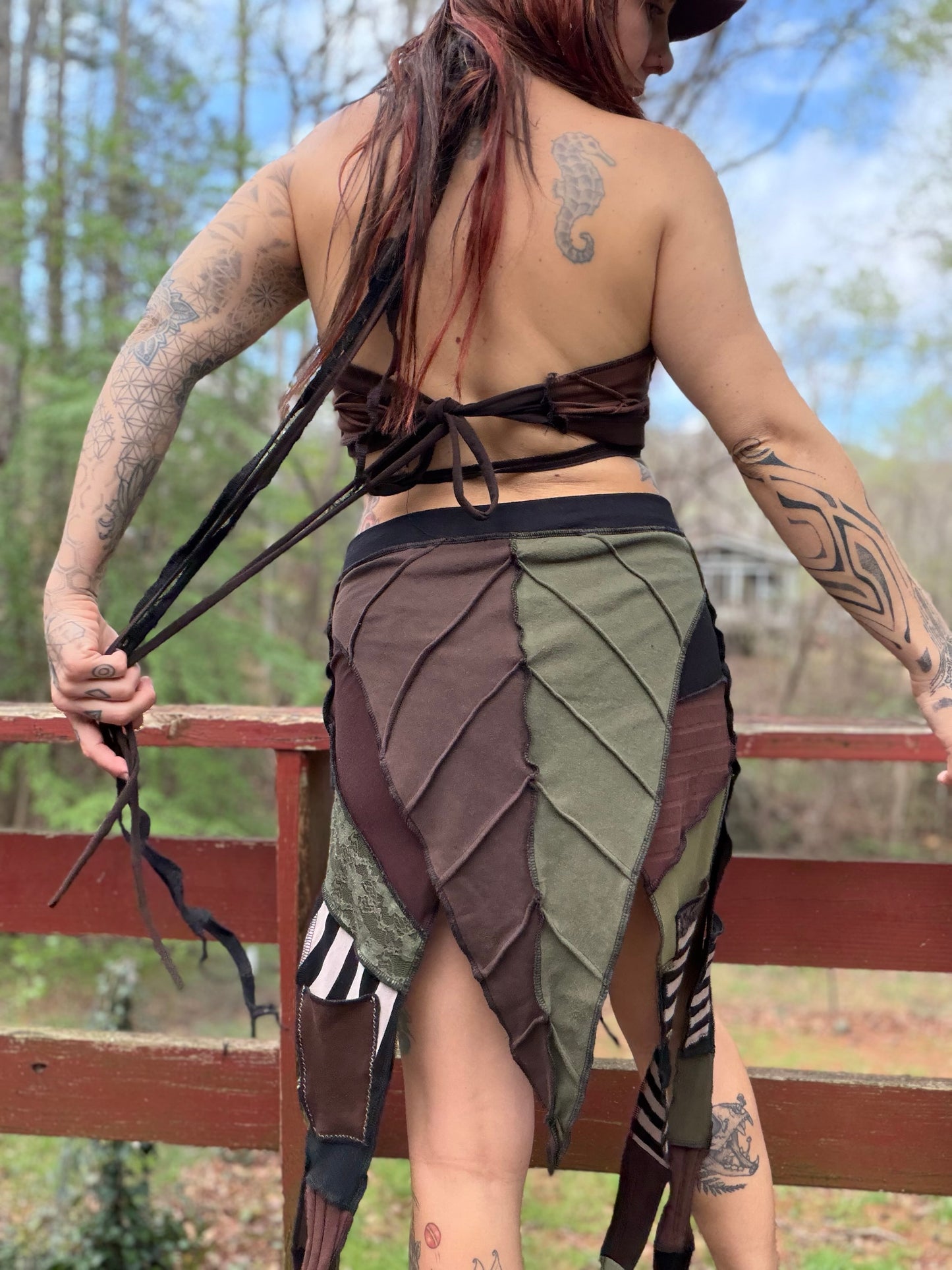 Fern fae tendril pixie skirt