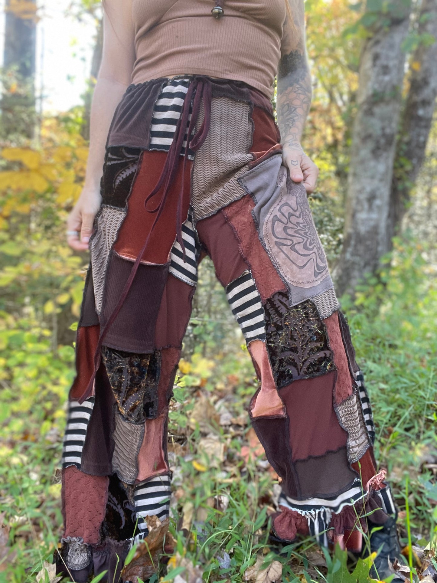 Ember Dreams Ruffle Pants
