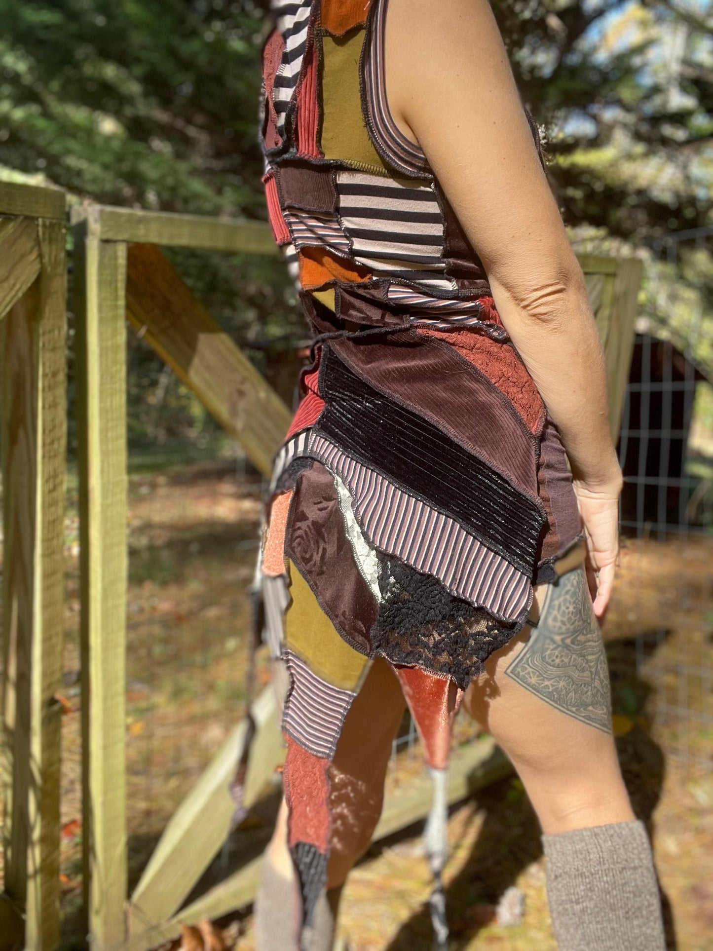 Burning Hearts Hooded Elf Vest ~
