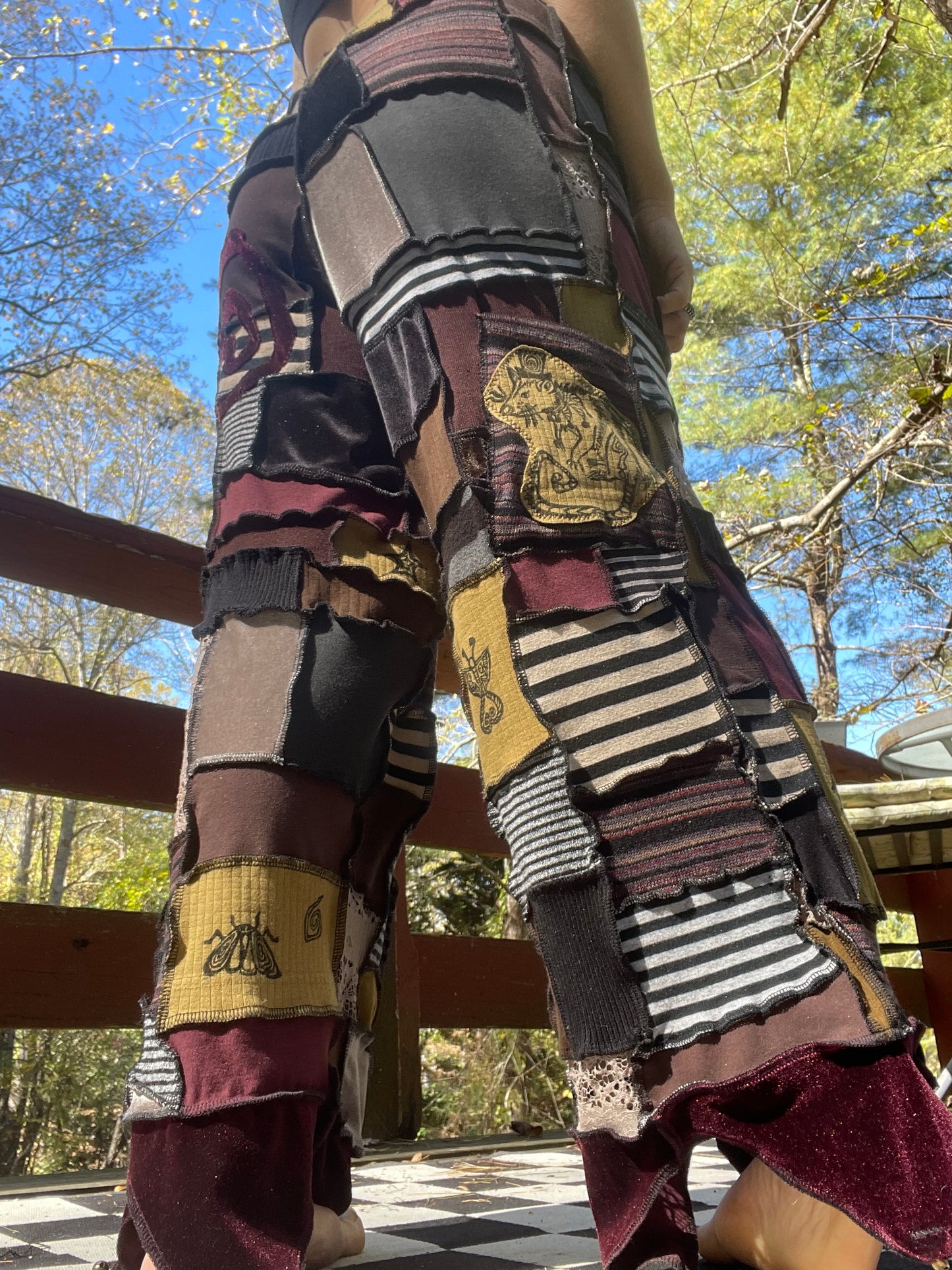 Jester Bell Micro Patchwork Pants