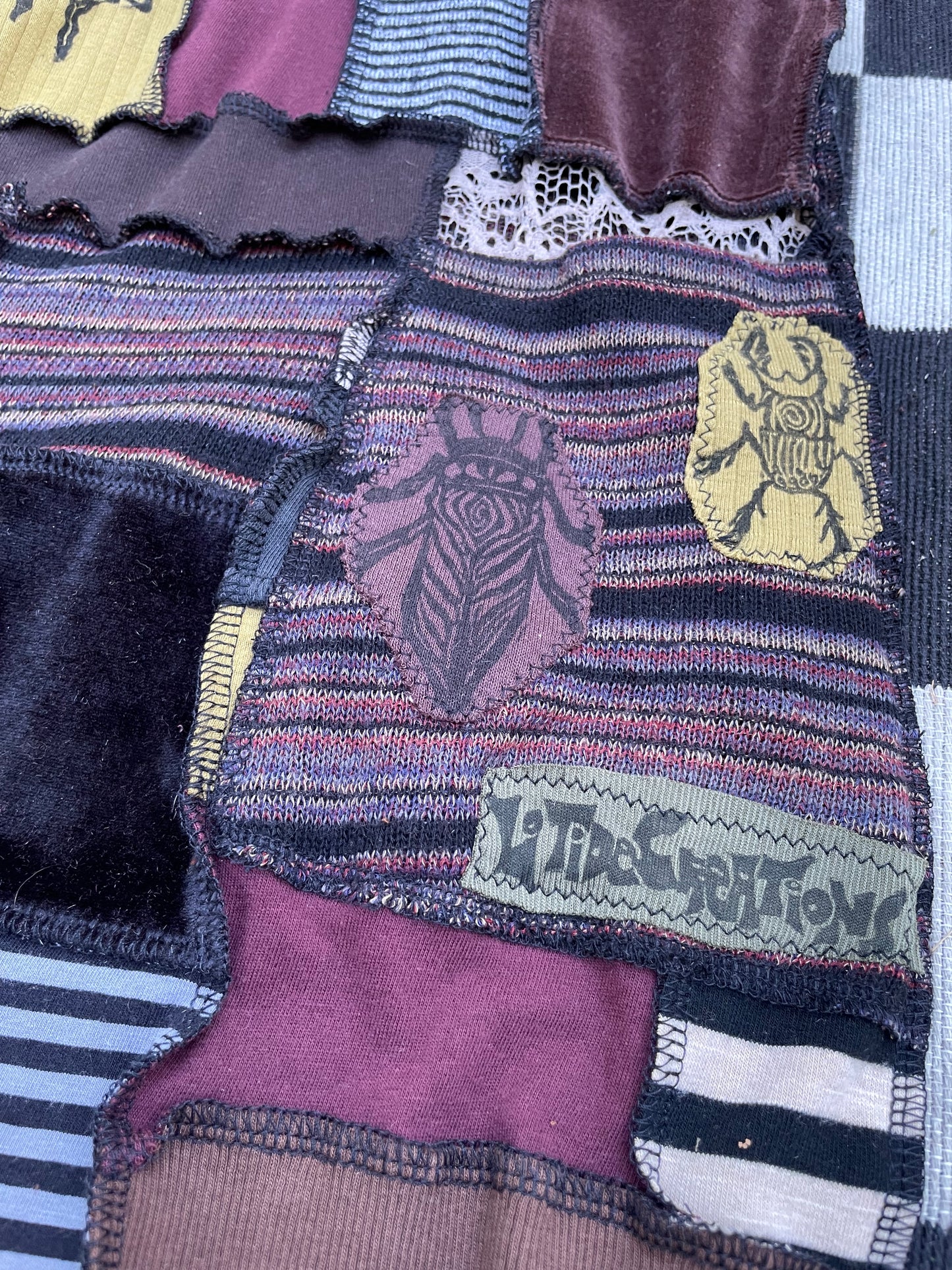 Jester Bell Micro Patchwork Pants