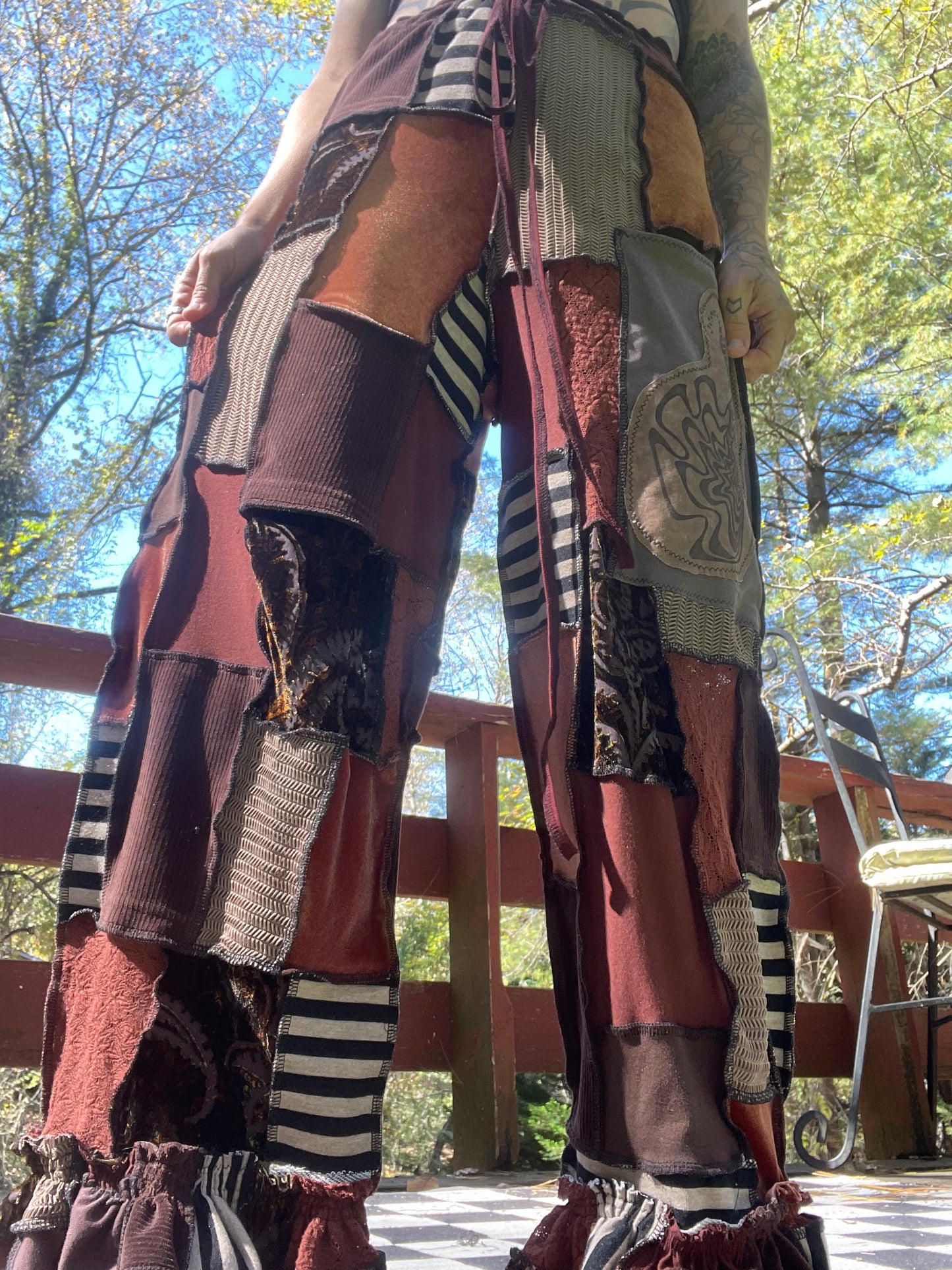 Ember Dreams Ruffle Pants