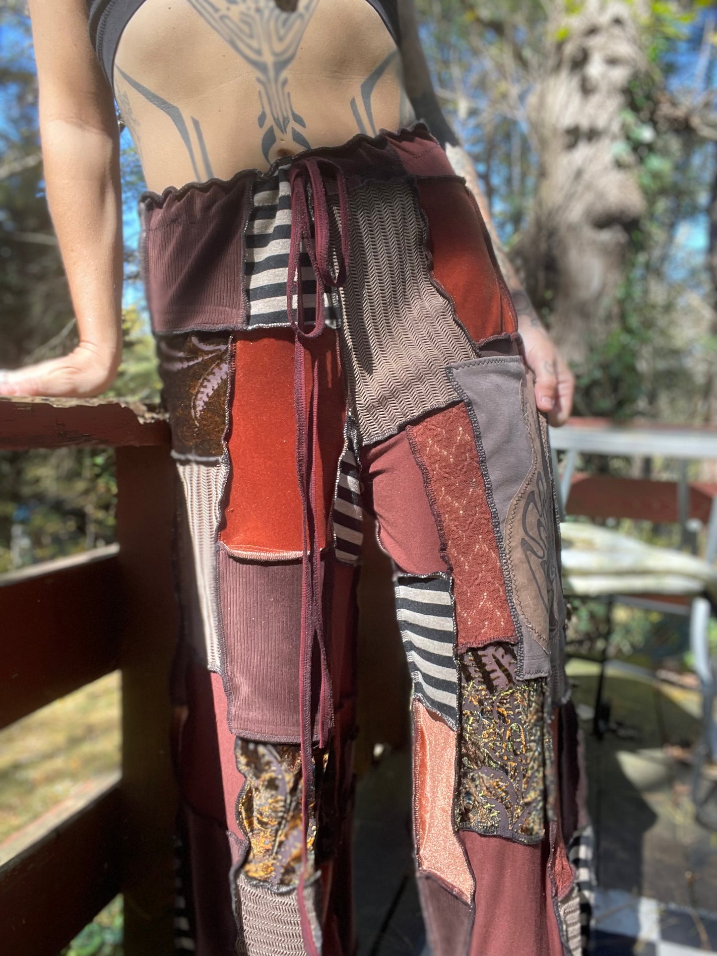 Ember Dreams Ruffle Pants