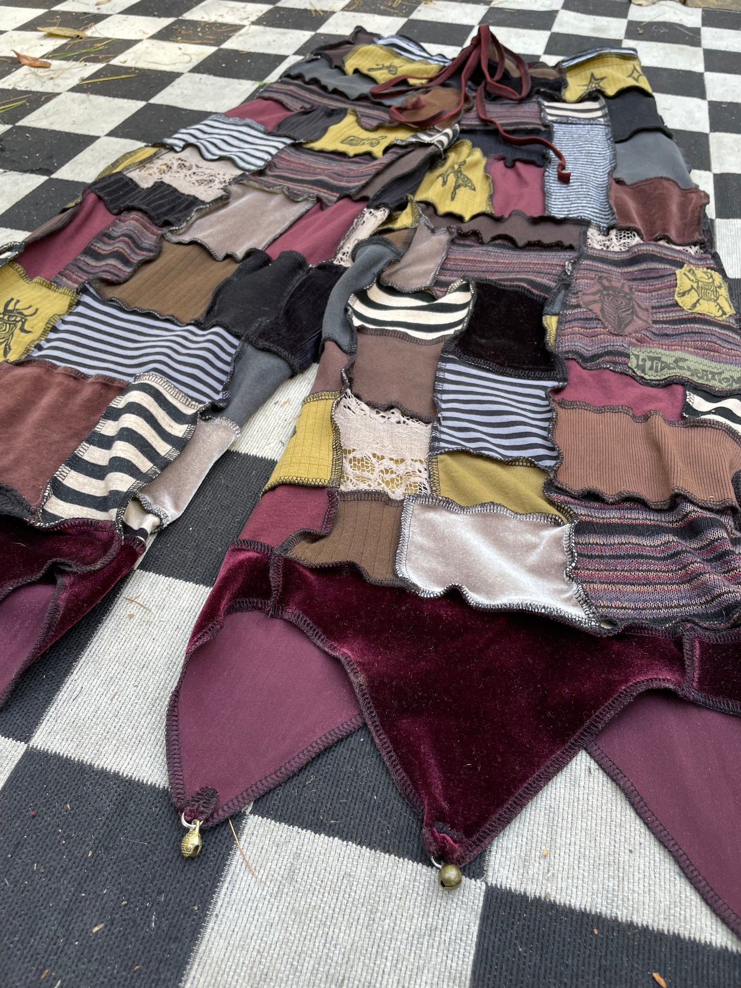 Jester Bell Micro Patchwork Pants