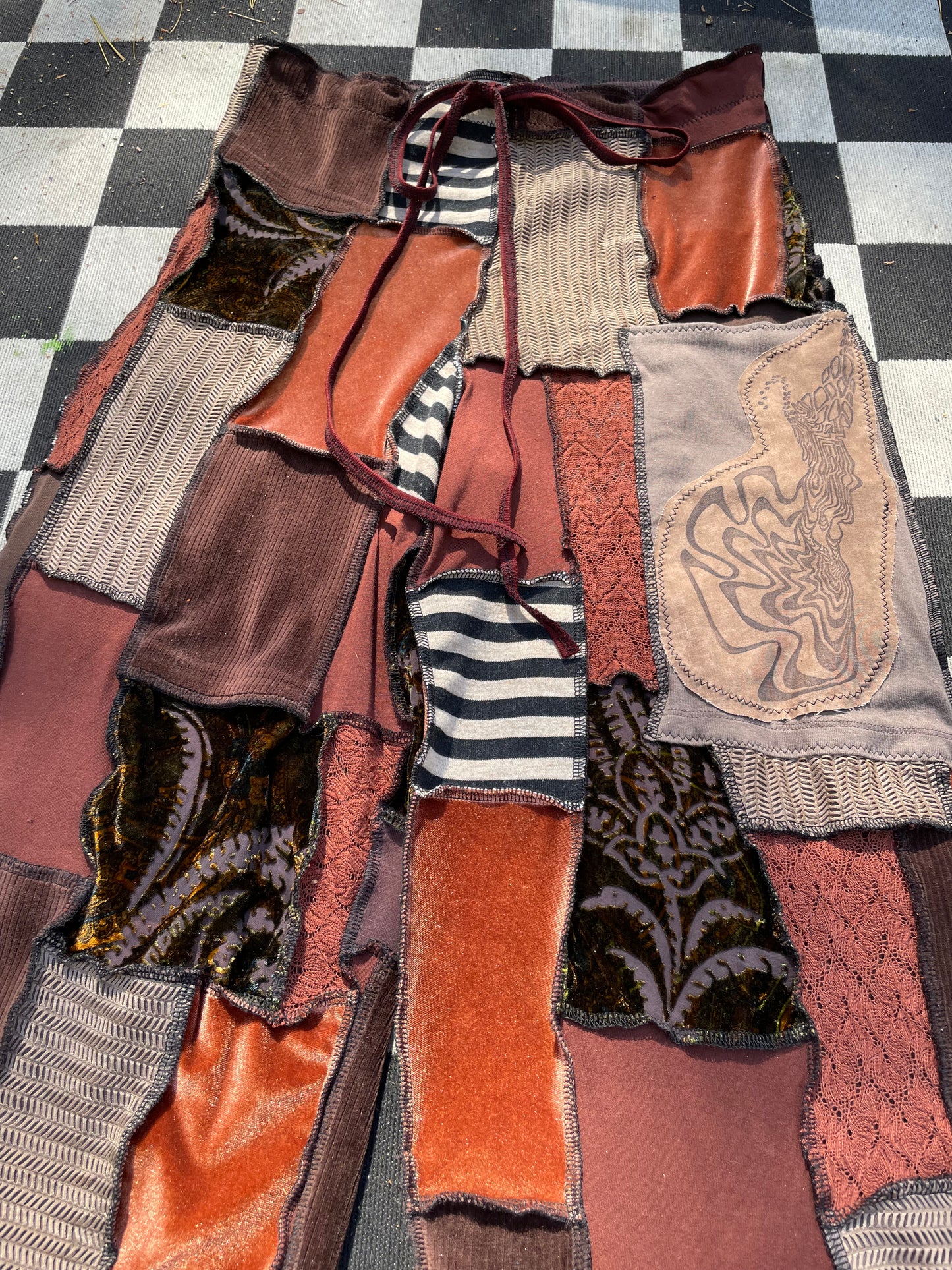 Ember Dreams Ruffle Pants