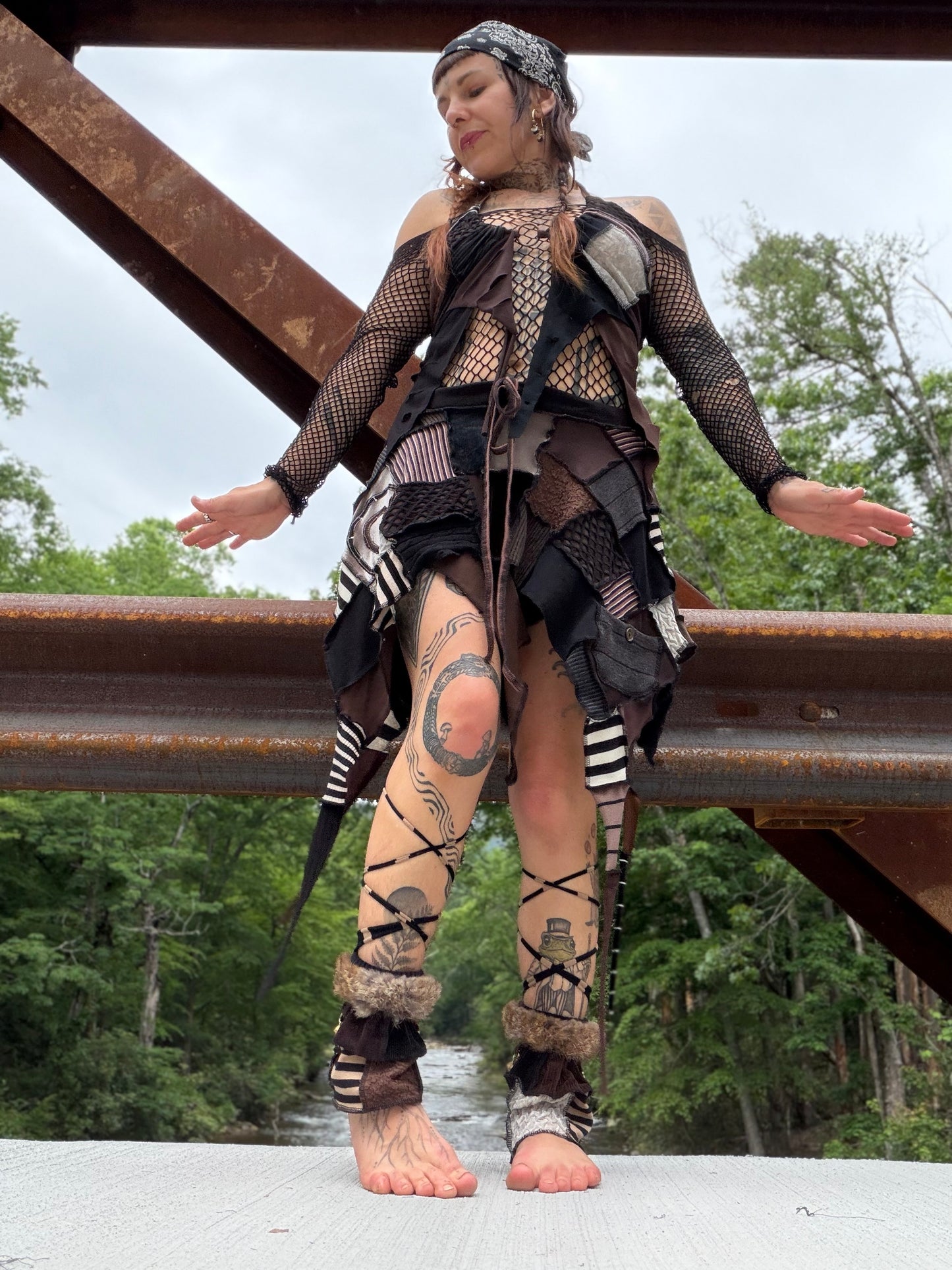 Scrappy Earthling Tendril Fae Skirt