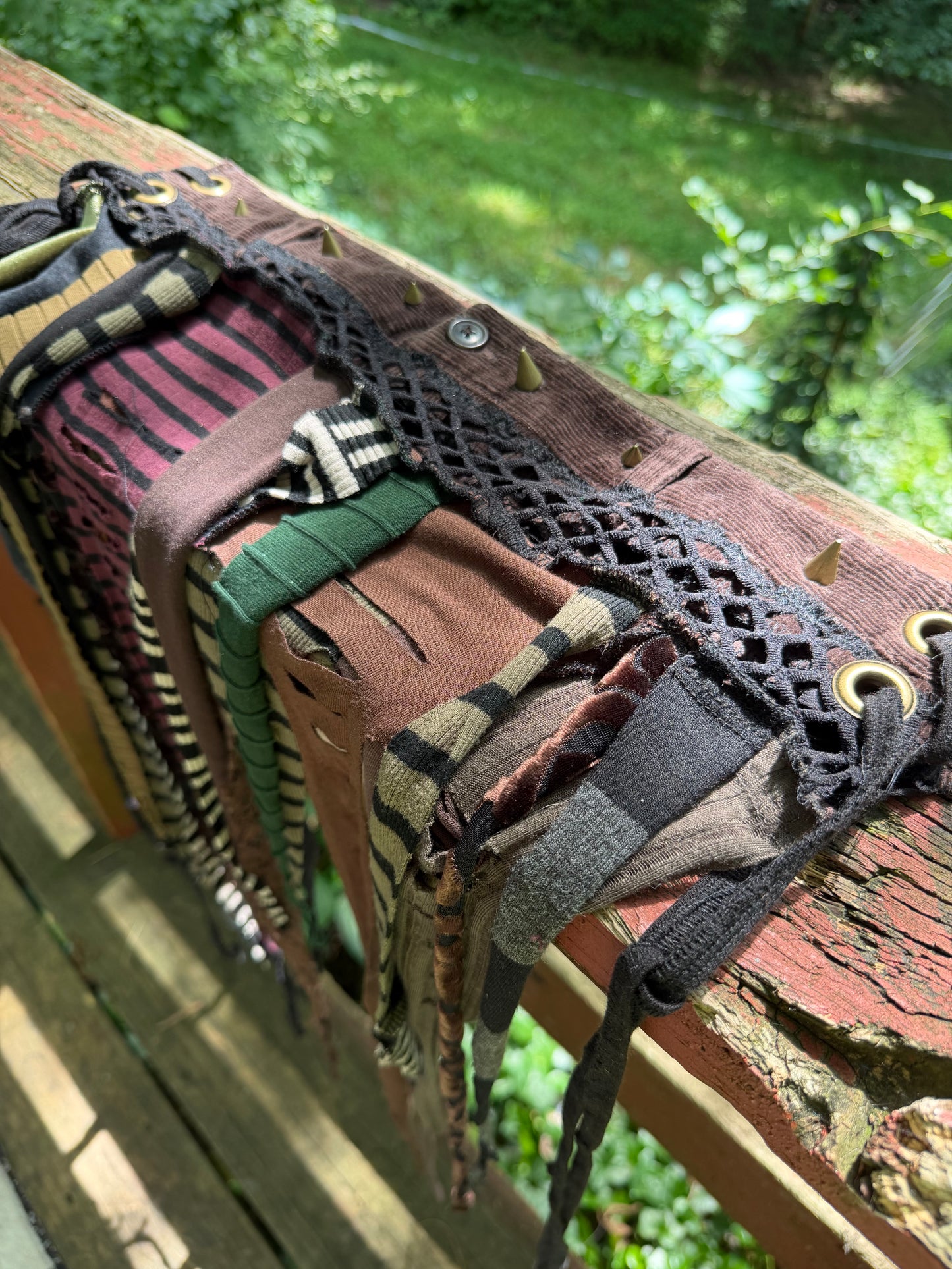 Punk & Proper Micro Belt Skirt with Hardware