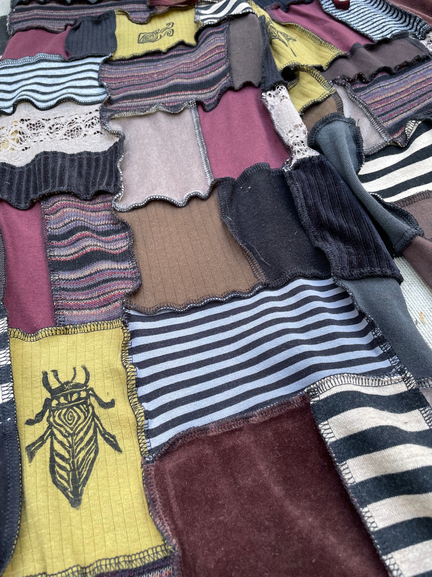 Jester Bell Micro Patchwork Pants