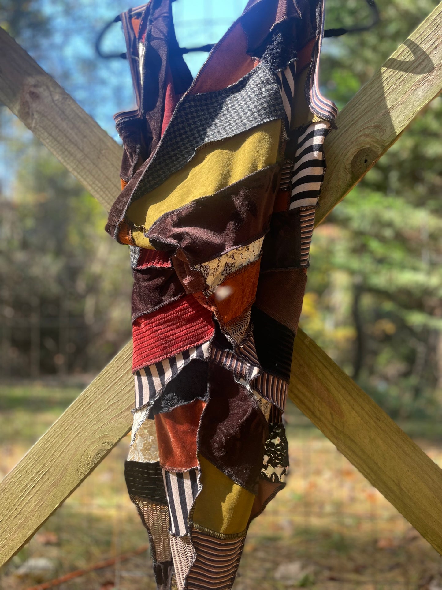 Burning Hearts Hooded Elf Vest ~