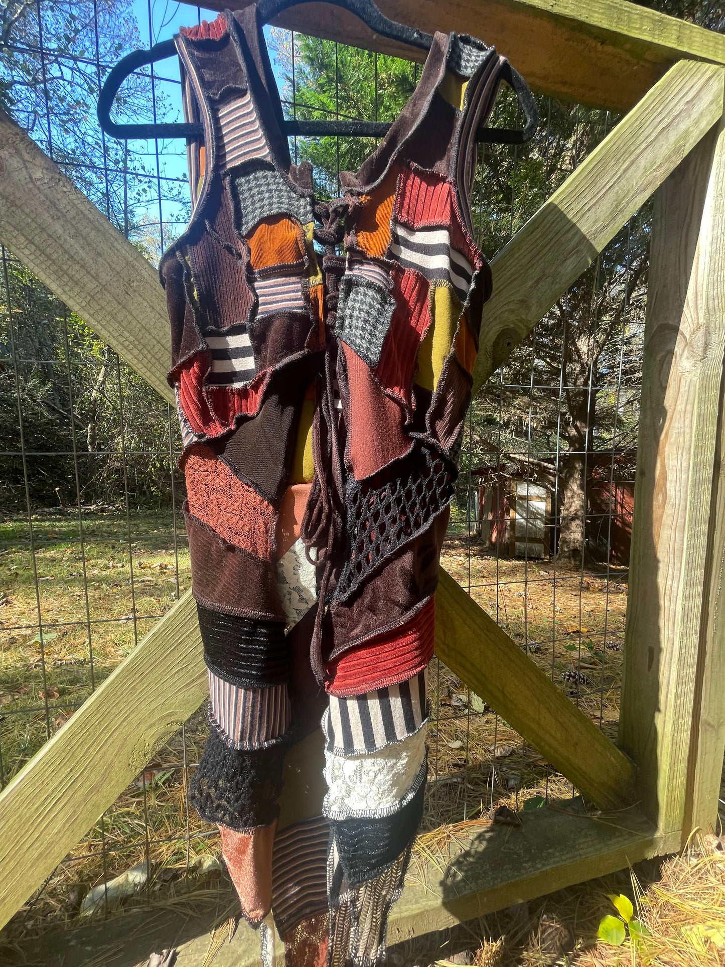 Burning Hearts Hooded Elf Vest ~