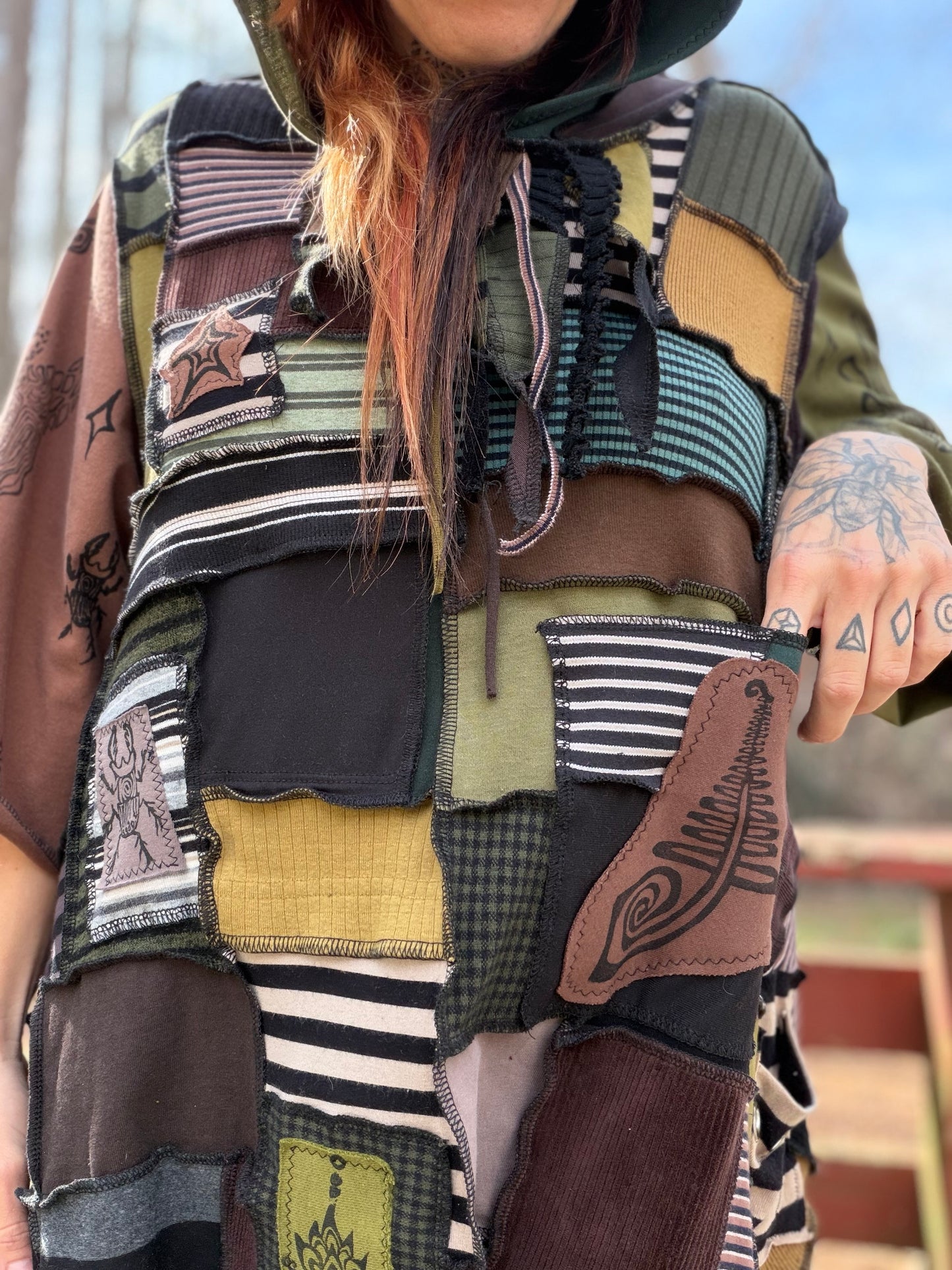 The Alchemist ~ Artsy Wizard Shirt Dress