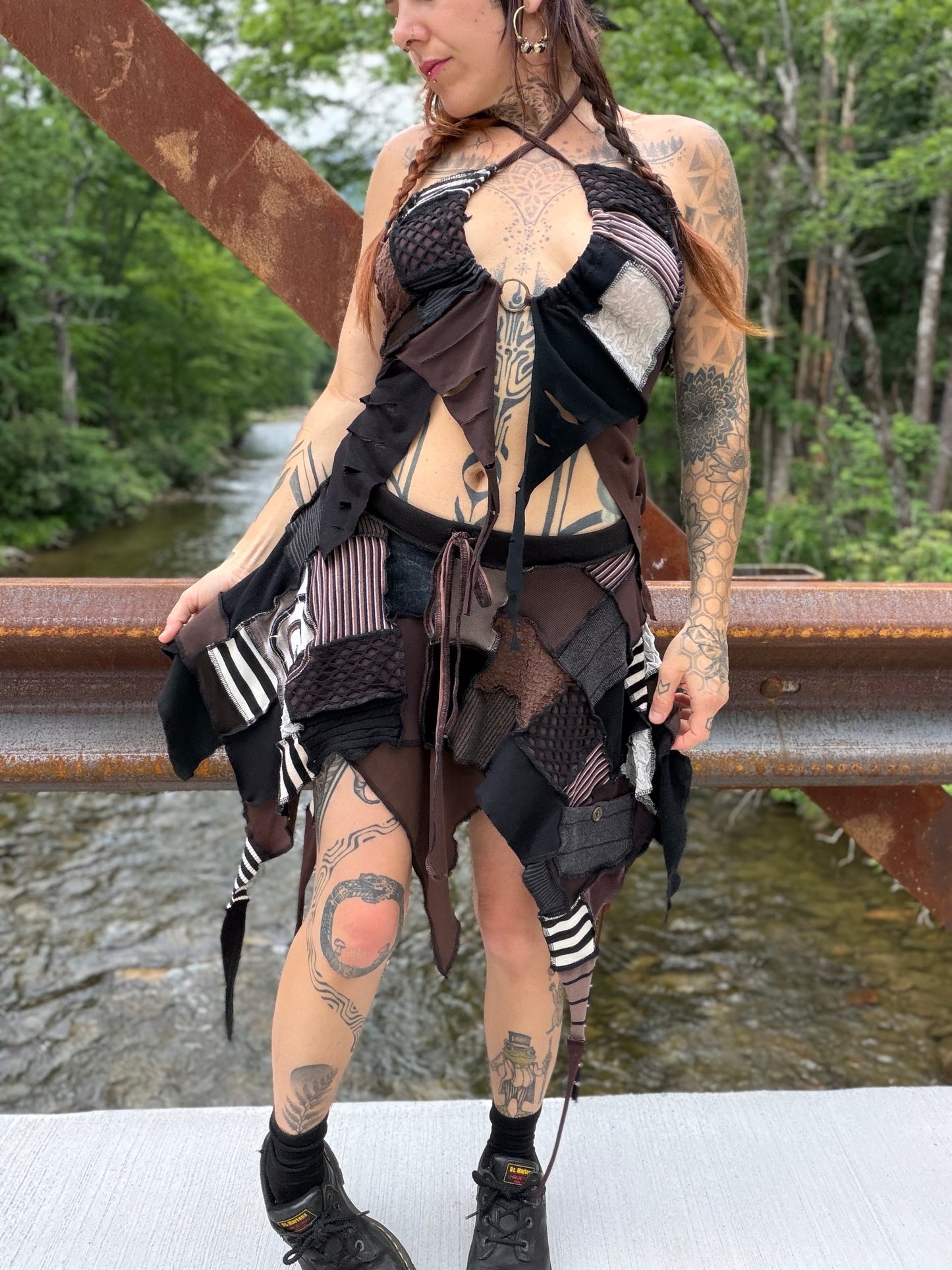 Scrappy Earthling Tendril Fae Skirt