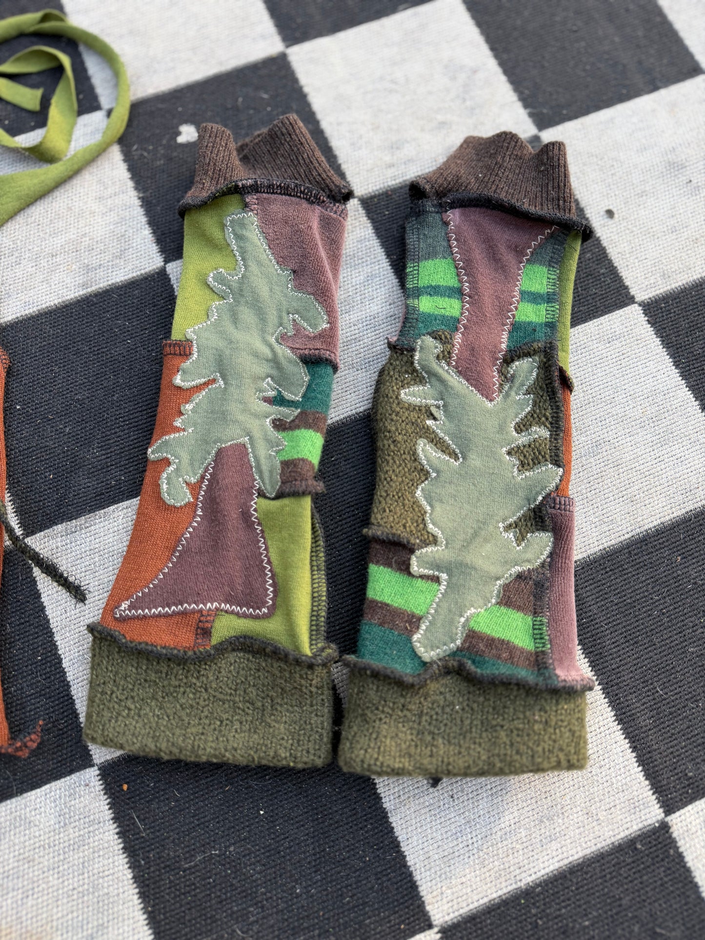 Forest Swirl Arm Warmers