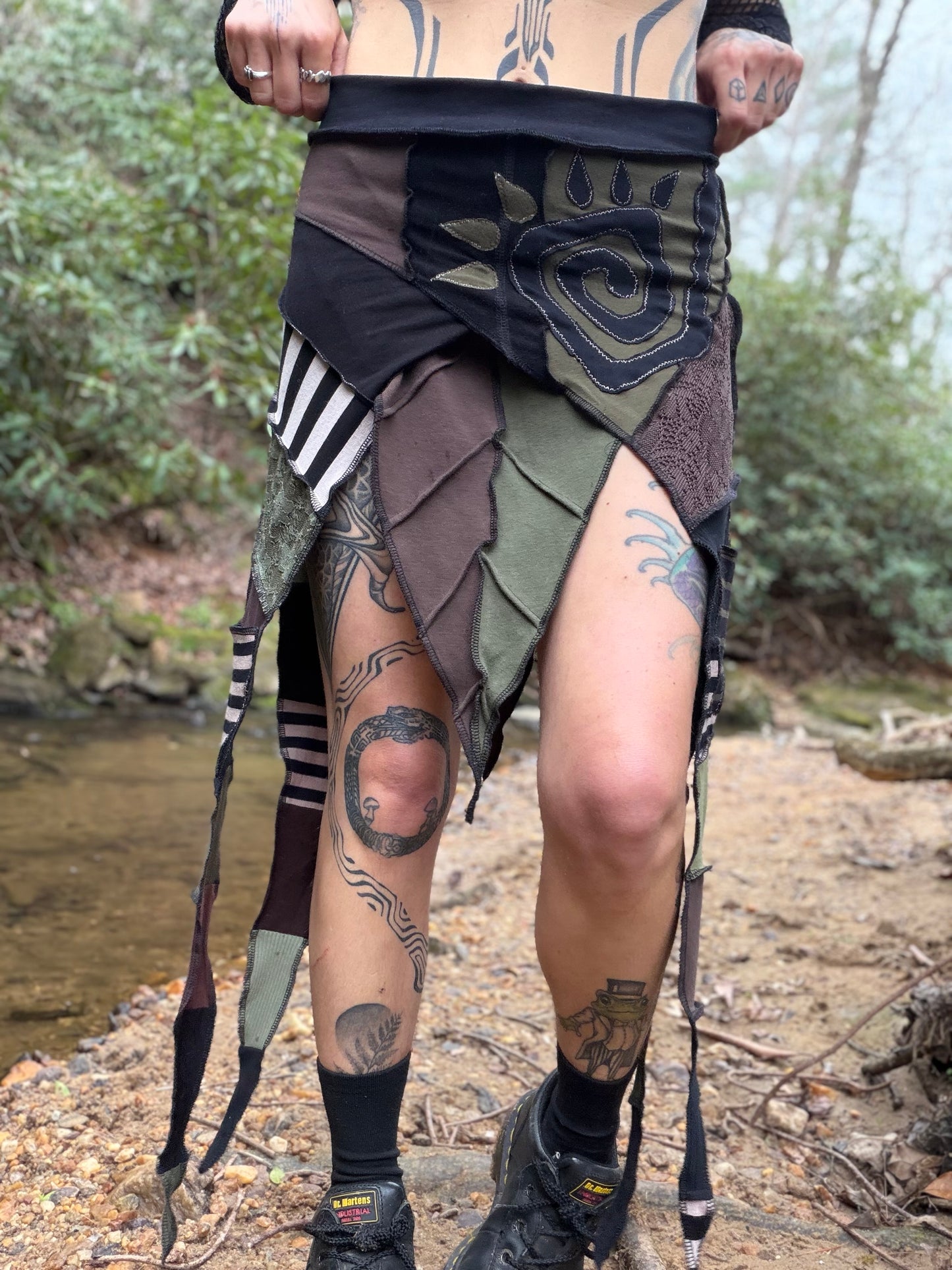 Fern fae tendril pixie skirt