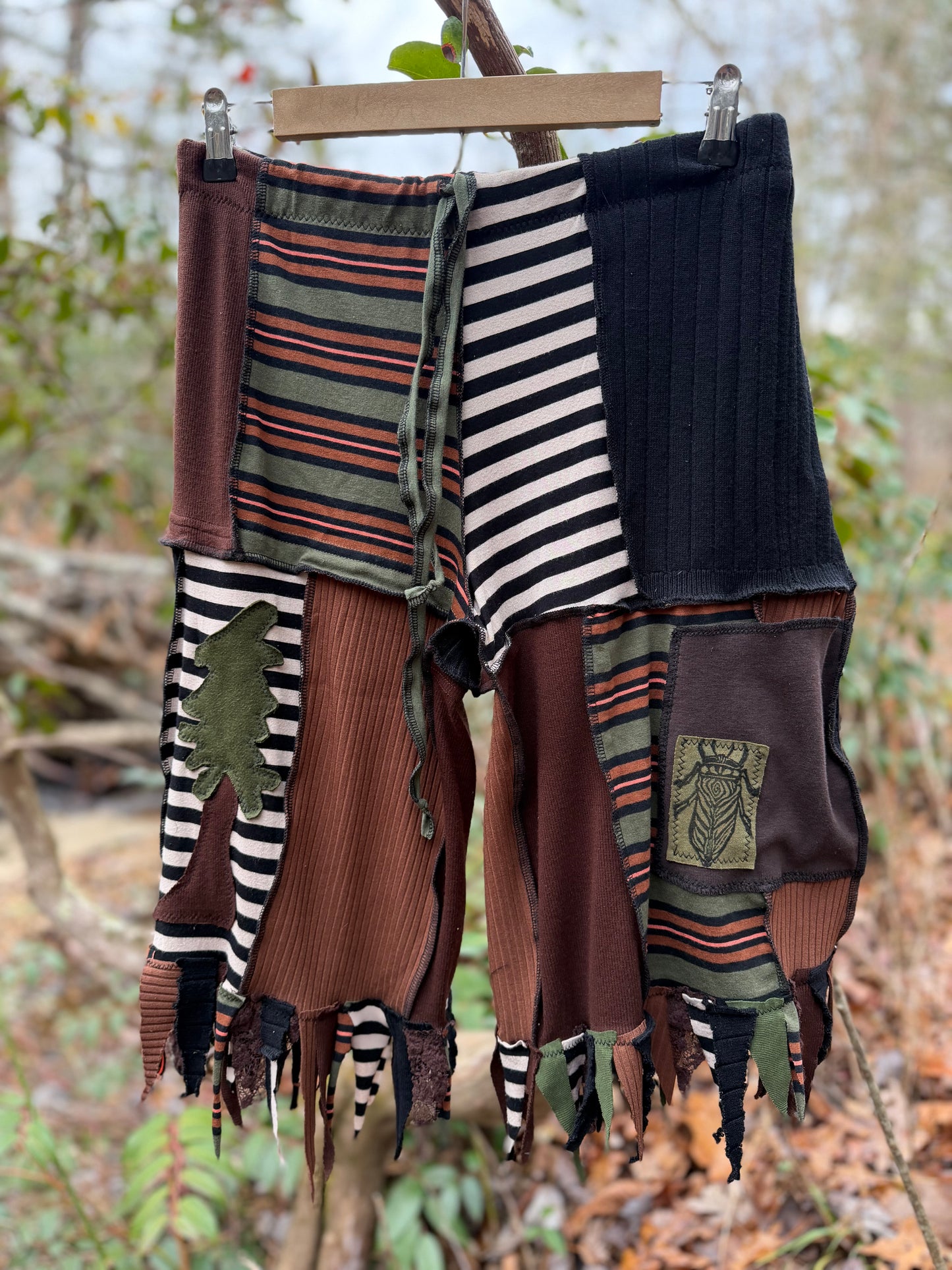 Pine Pixie Baggy Jester Shorts