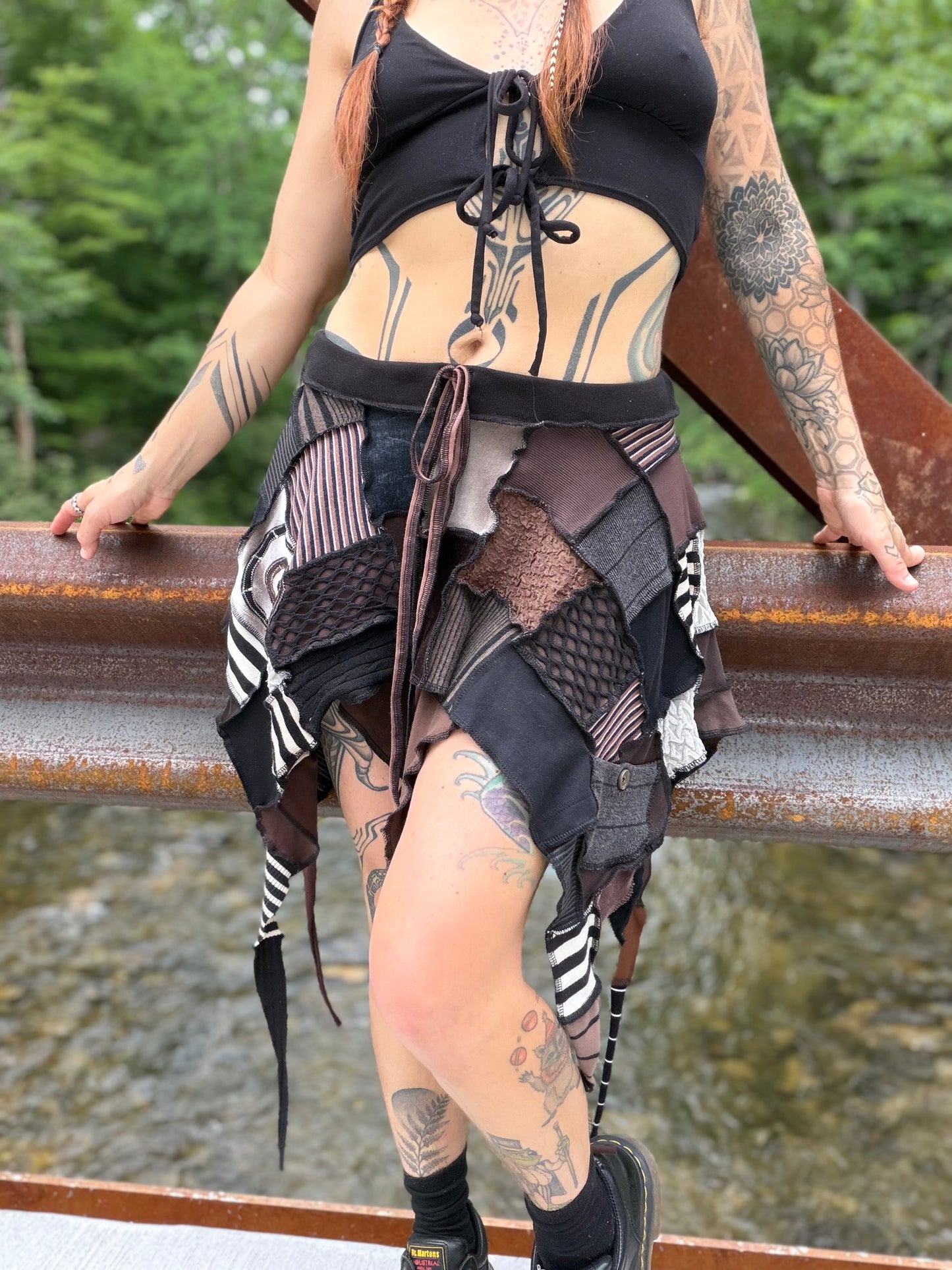 Scrappy Earthling Tendril Fae Skirt