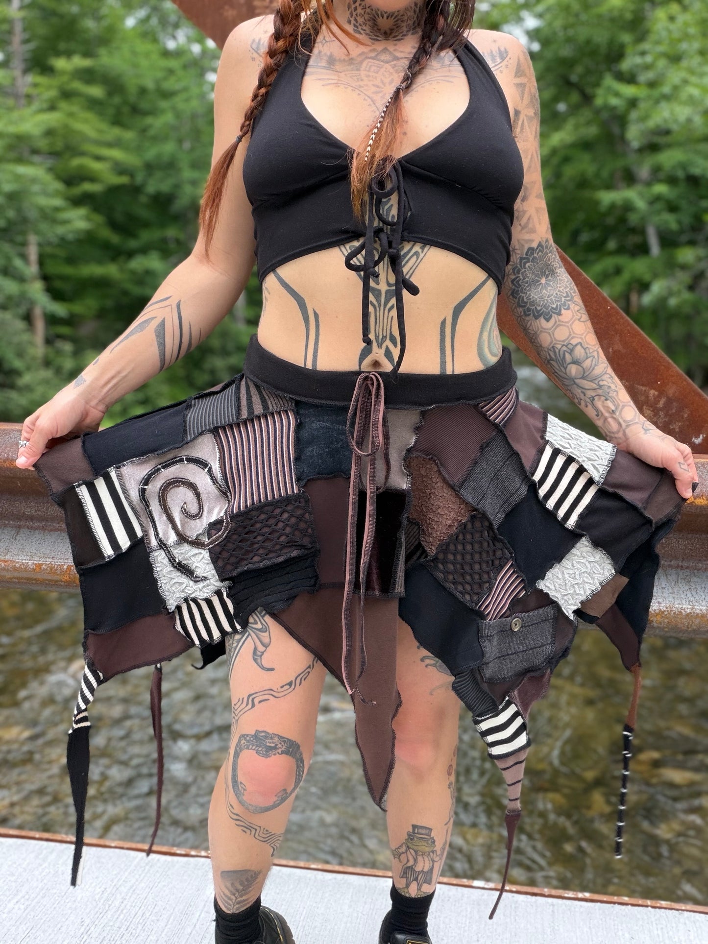 Scrappy Earthling Tendril Fae Skirt