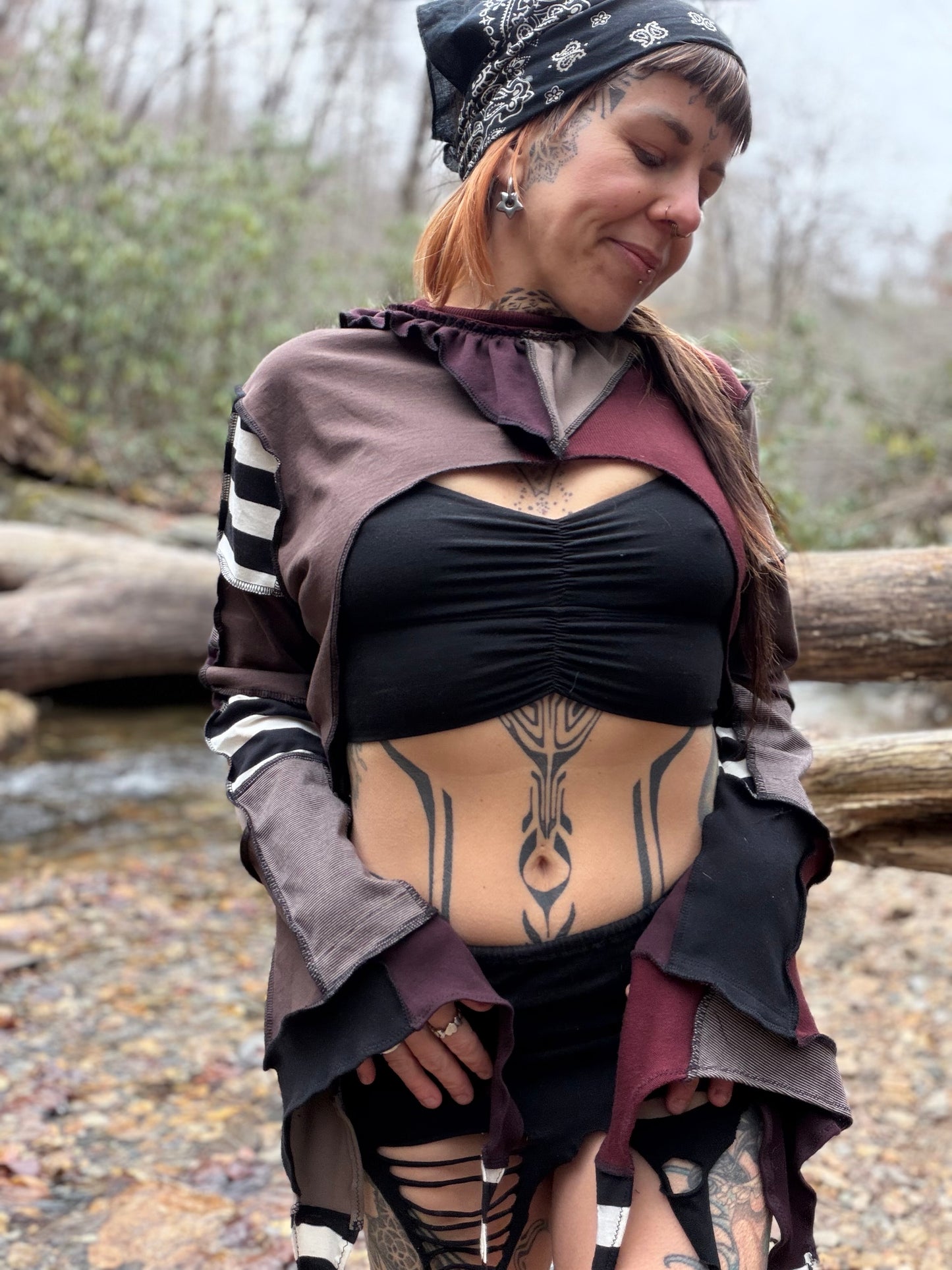 Regal Jester Leaf Pixie Bolero