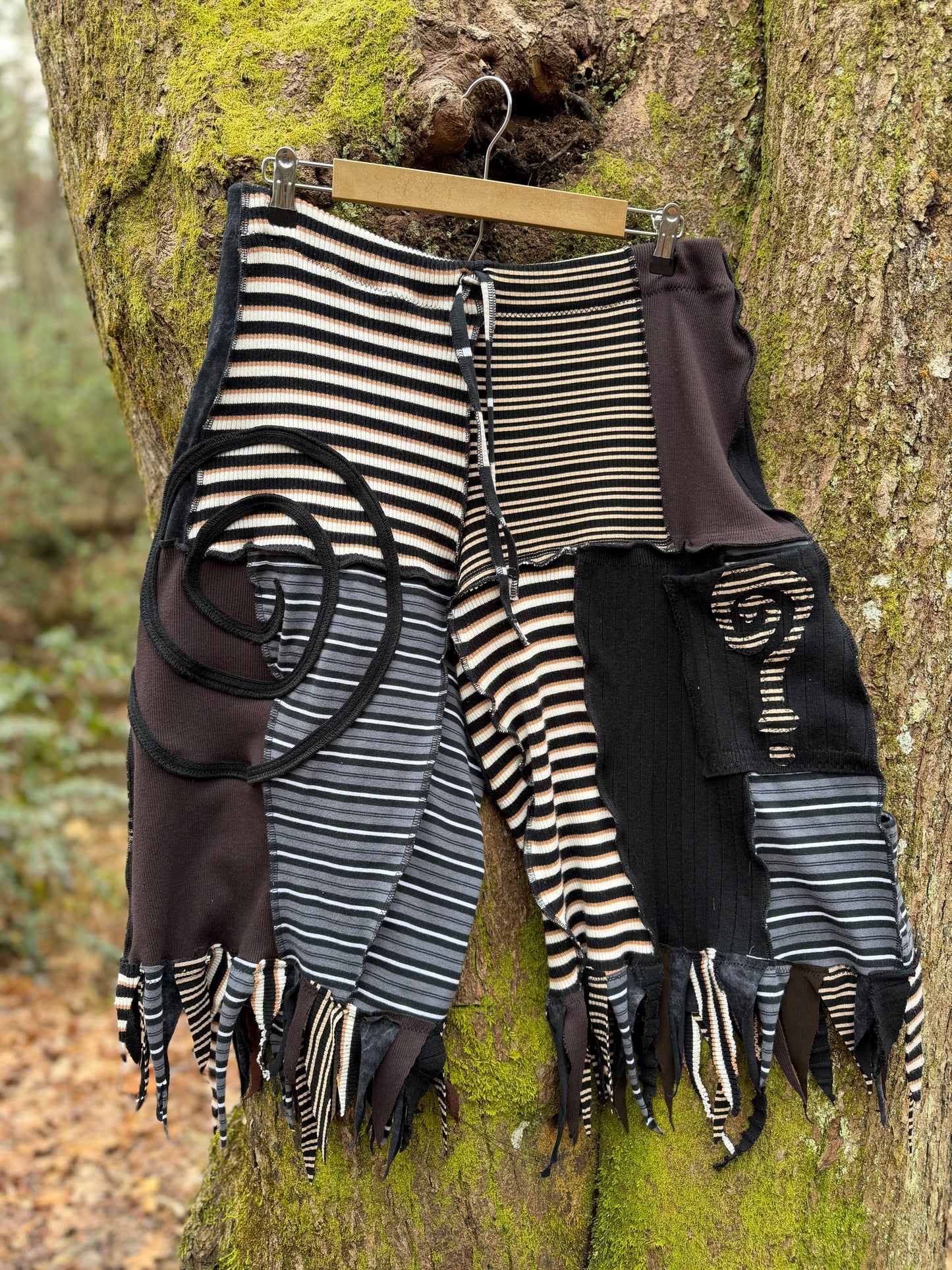 Spiral Out Baggy Jester Shorts