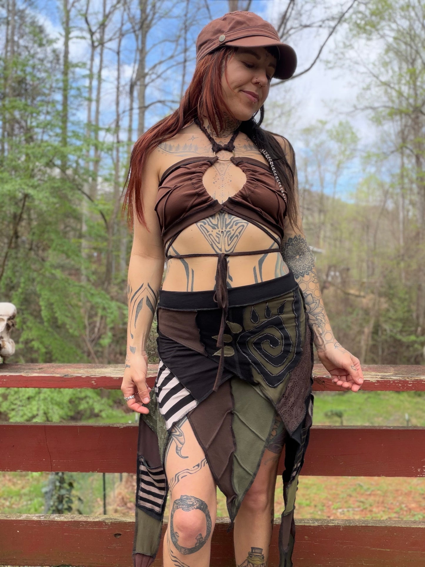 Fern fae tendril pixie skirt