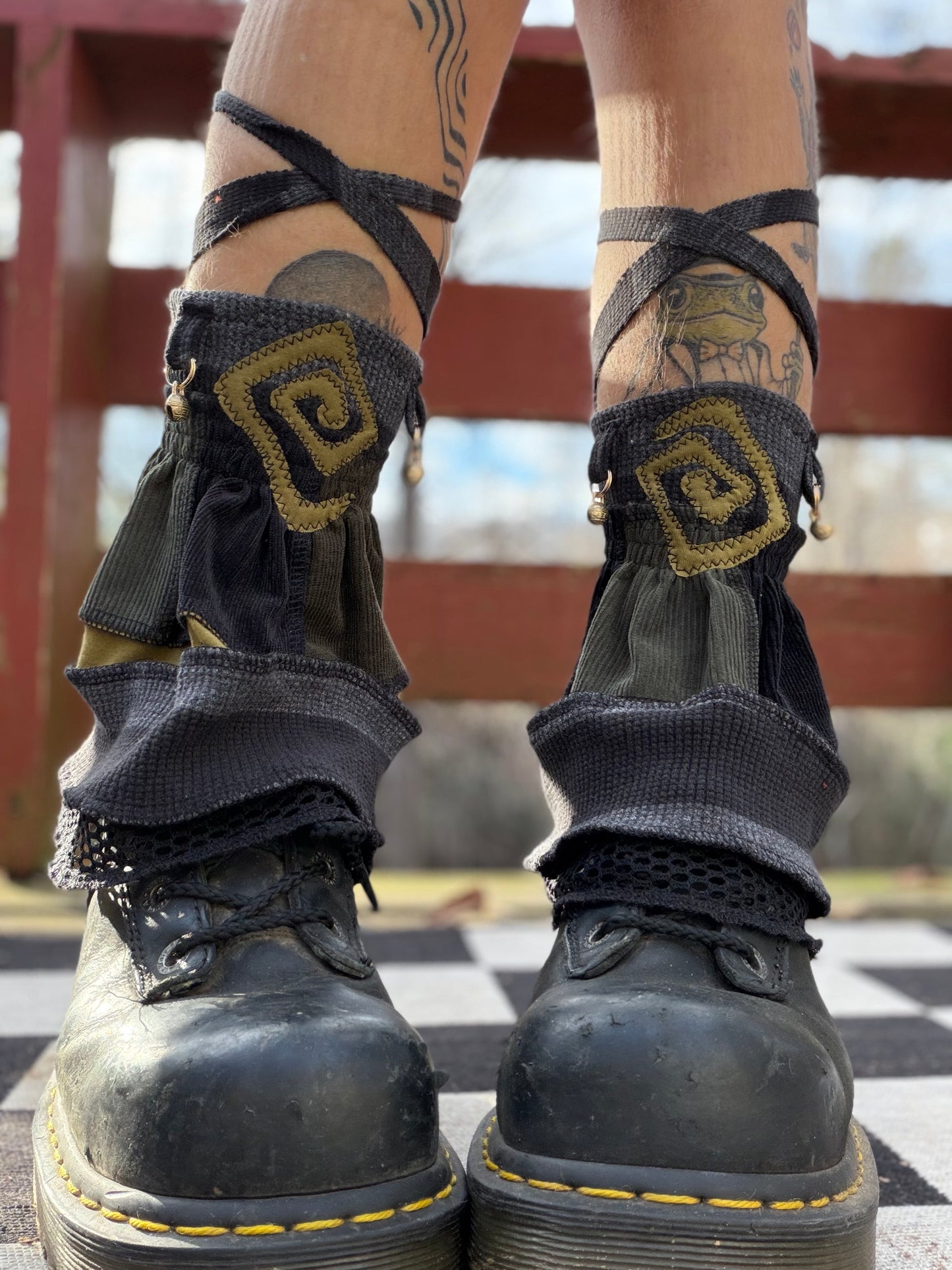Grunge Fae Spiral Cuffs