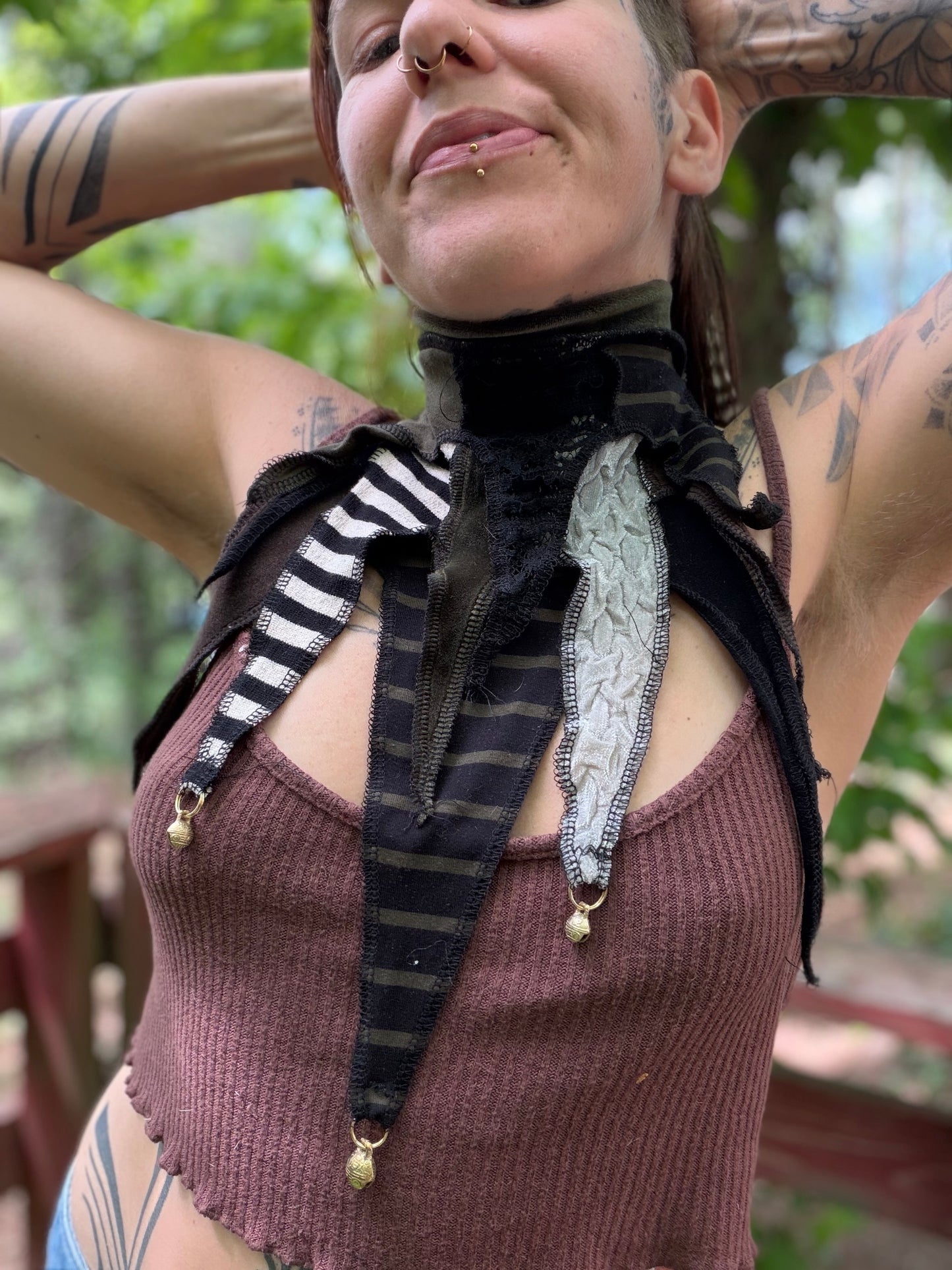Dark Fae Clown Collar