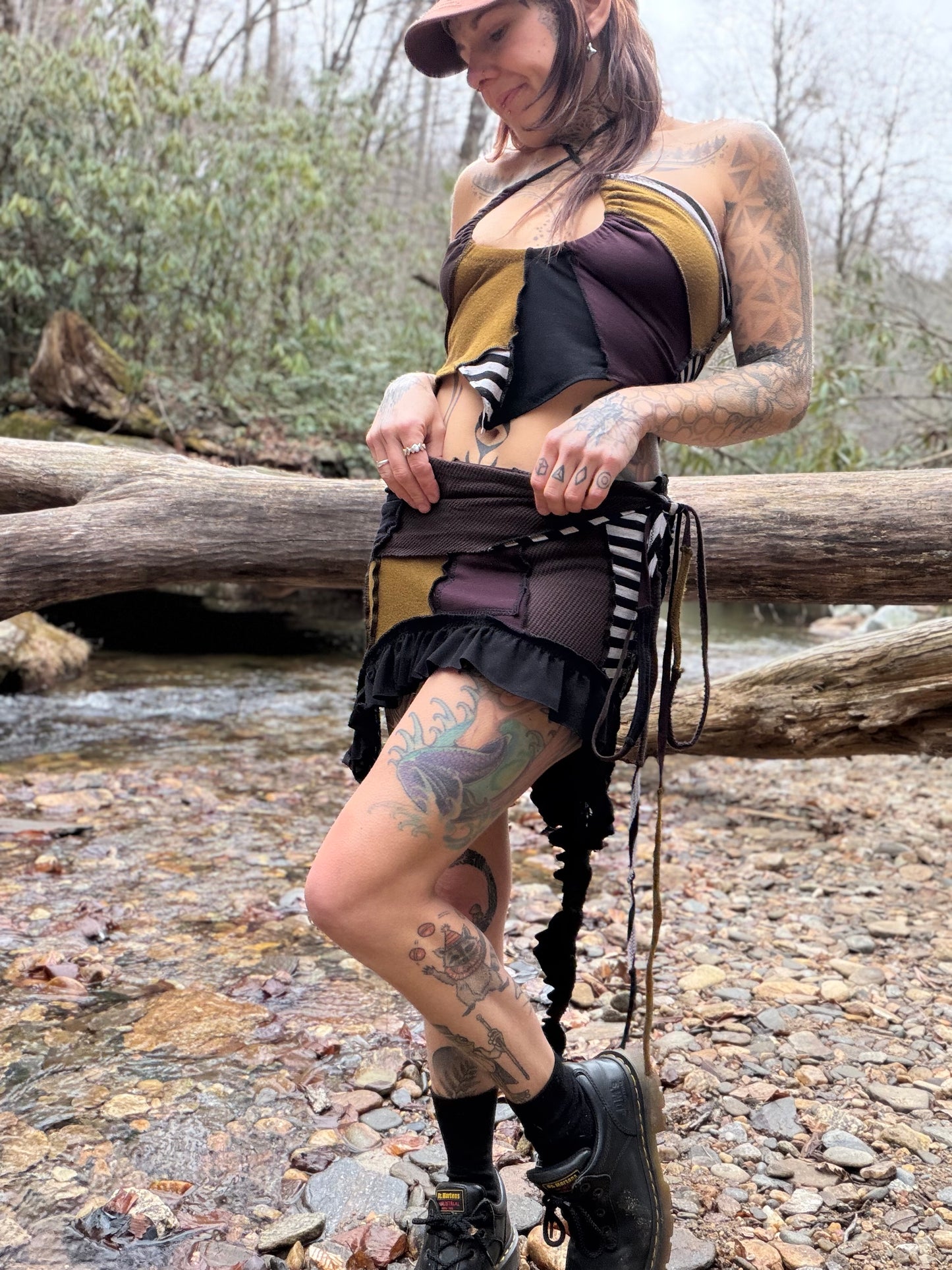 Grunge Fae Pixie Cross Halter