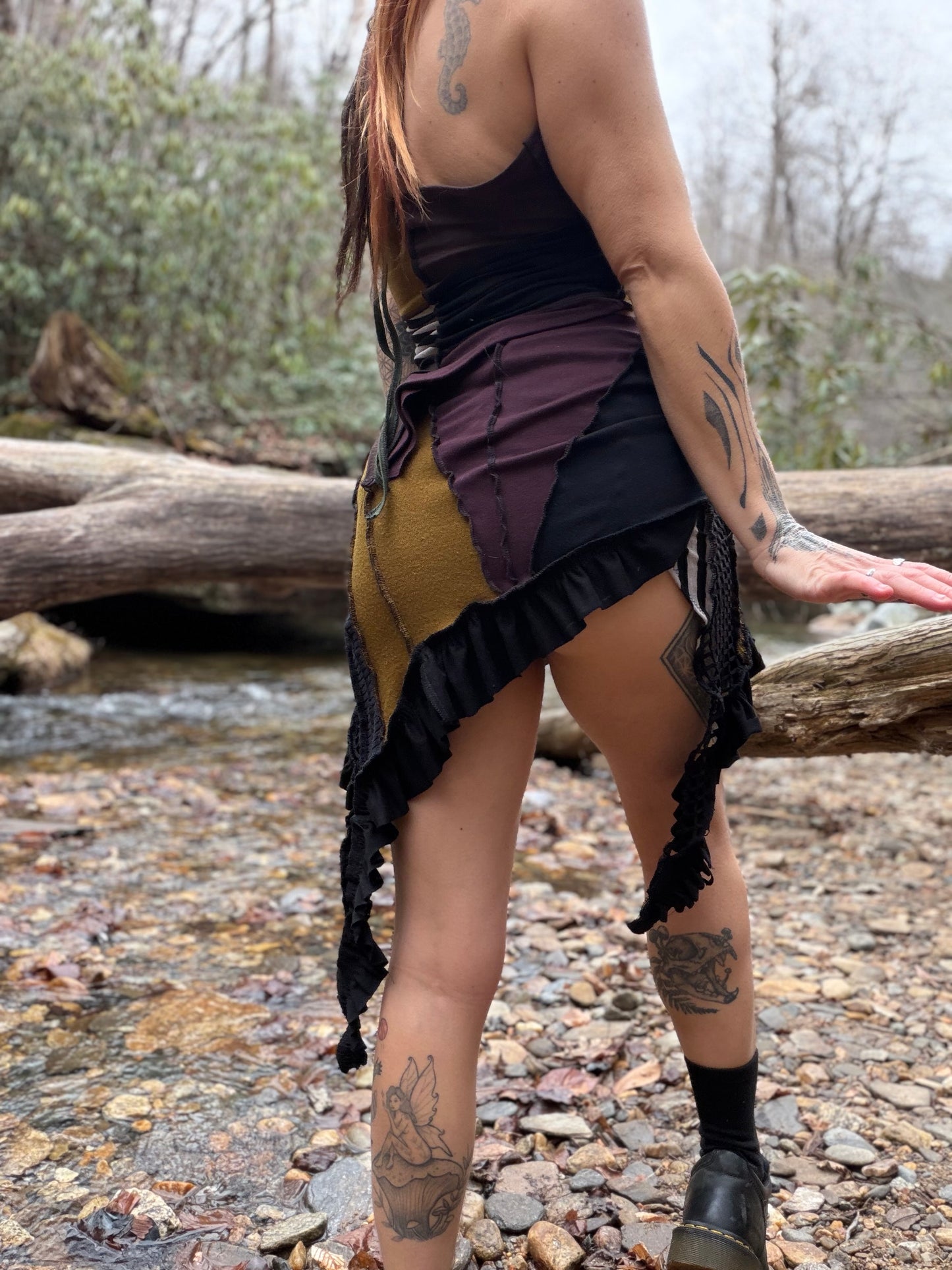 Grunge Fae Wrap Mini