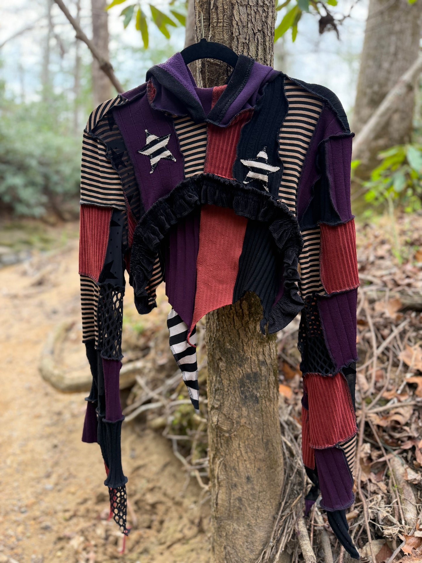 Goth Circus Wizard Hood Bolero