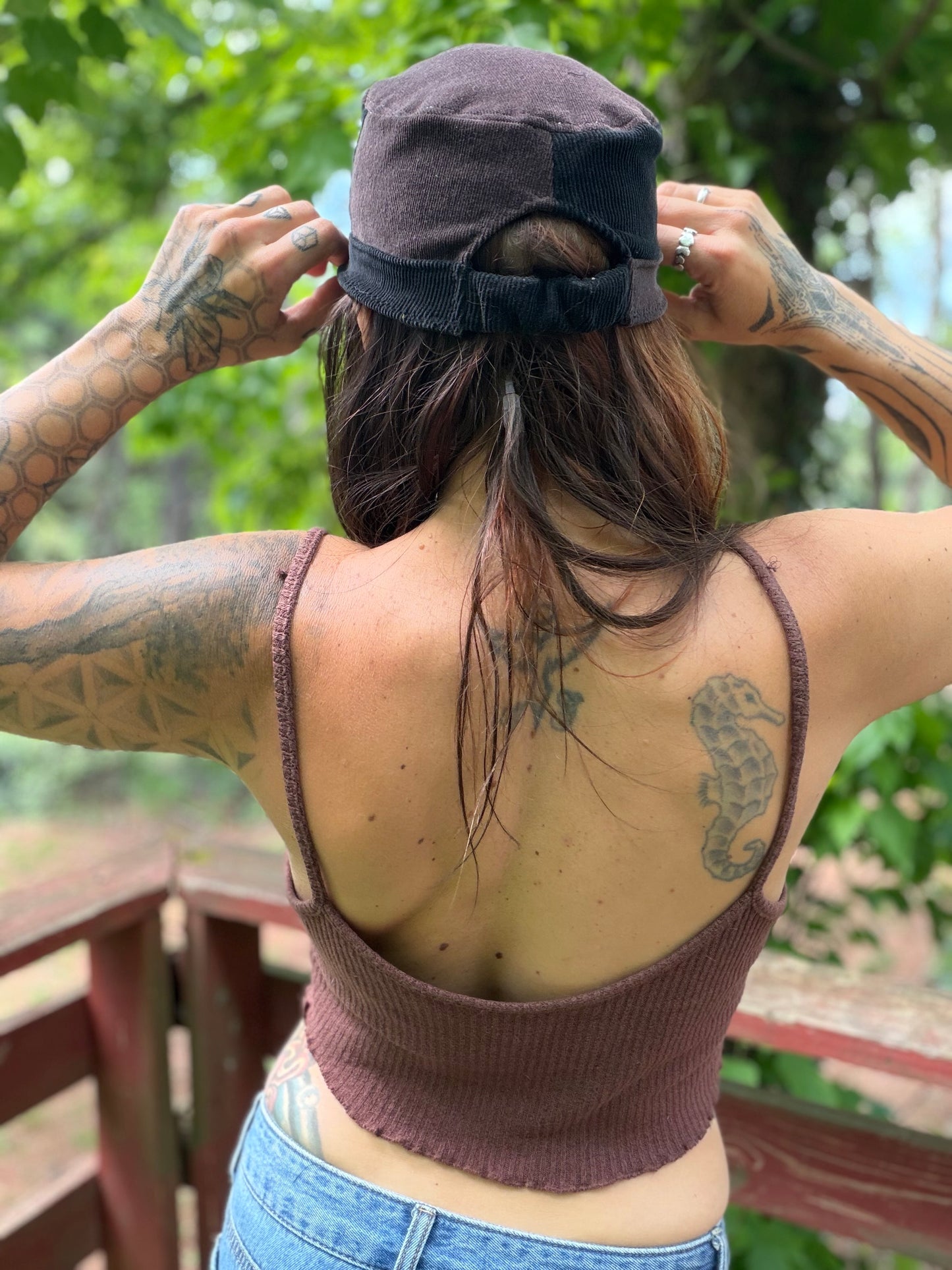 Punk Fiddlehead Train Hat