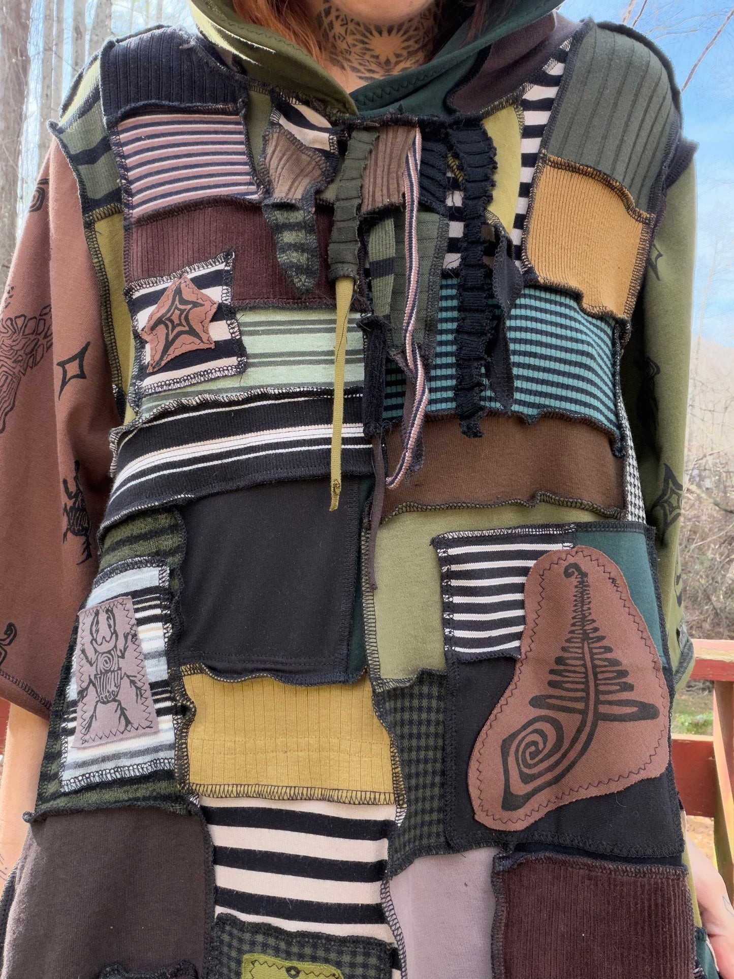 The Alchemist ~ Artsy Wizard Shirt Dress