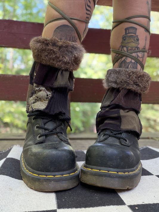 Lace & Jade Fur Boot Cuffs