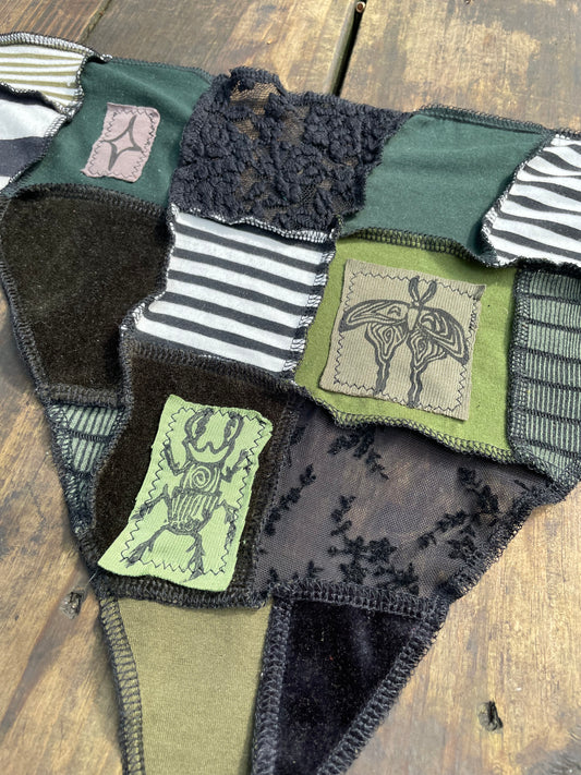 Forest Nymph Patchwork Bandana ~