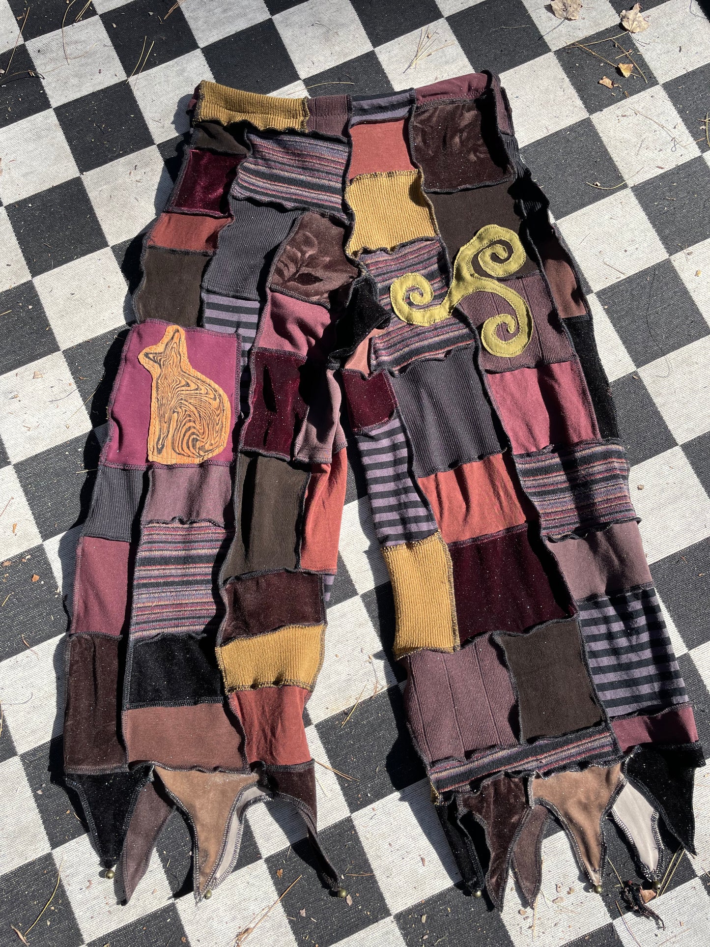 Romantic Pirate Jester Bell Pants