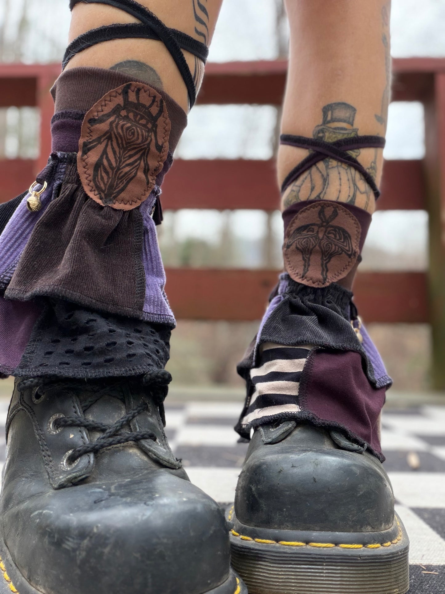 Transform ~* Corset tie boot cuffs