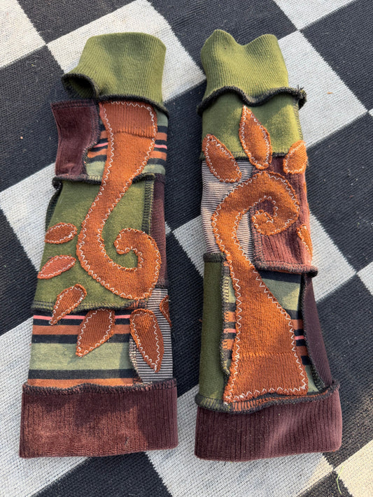 Desert Fern Arm Warmers