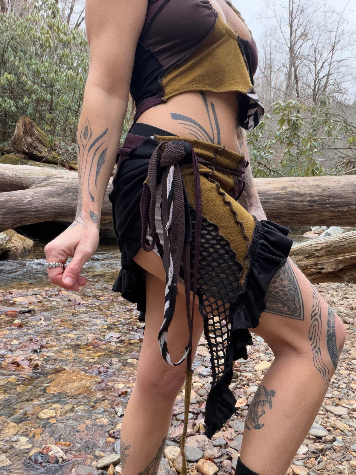 Grunge Fae Wrap Mini