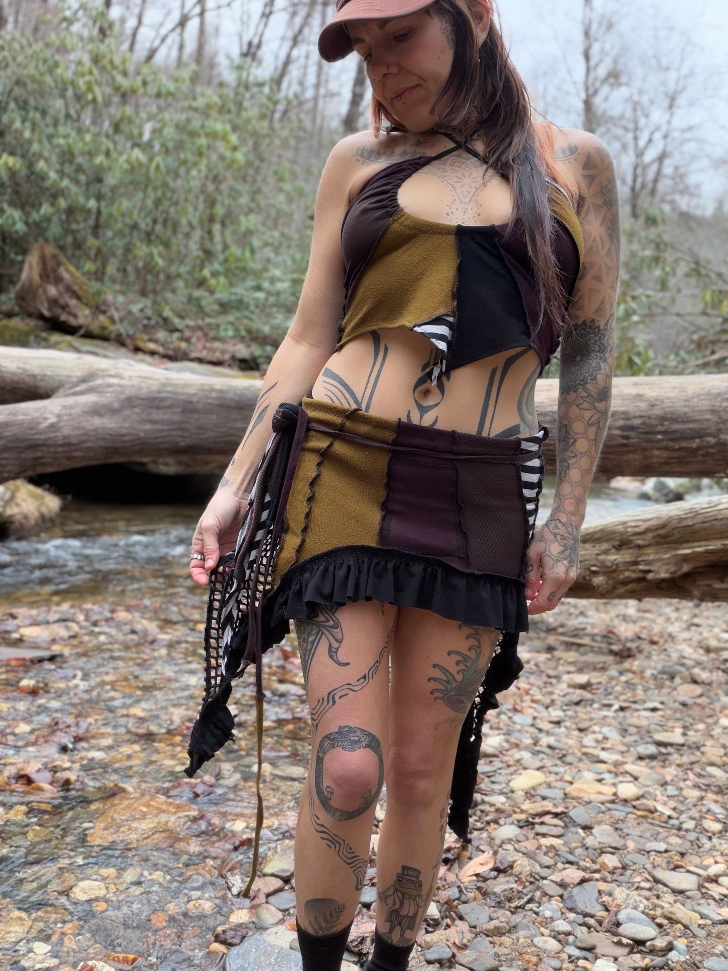 Grunge Fae Wrap Mini