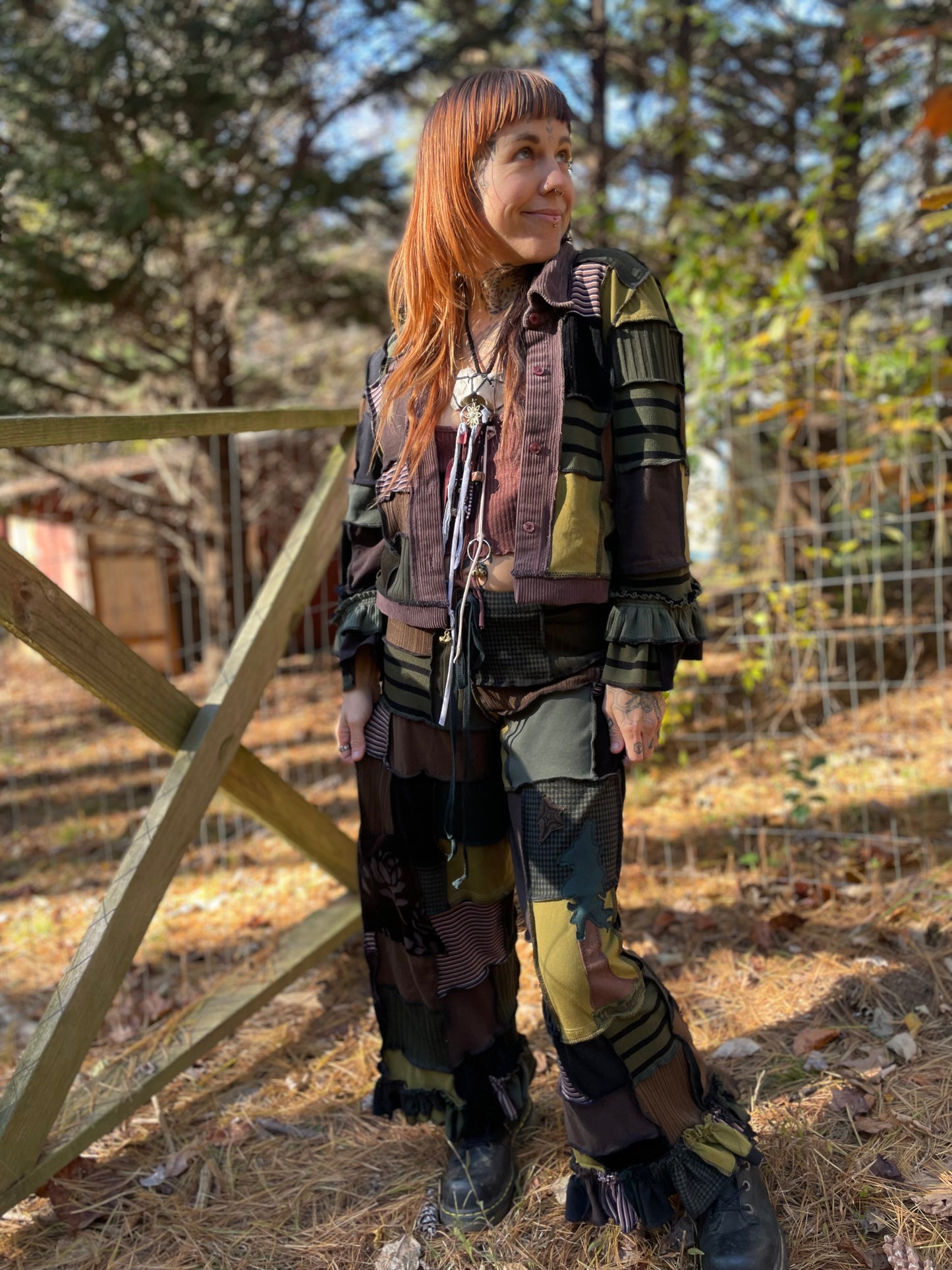 Funky Fairy Artsy Ruffle Jacket