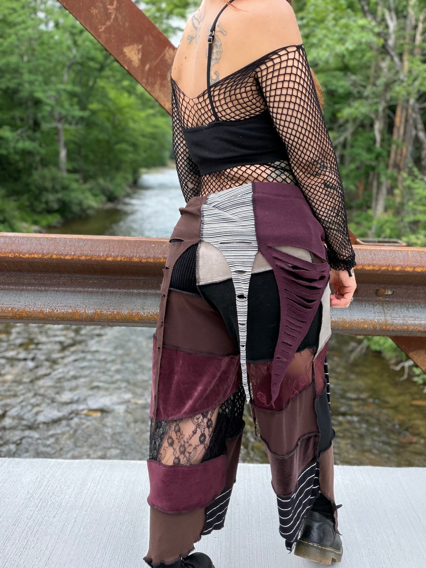 Mesh & Magick Pirate Tendril Skirt Pants