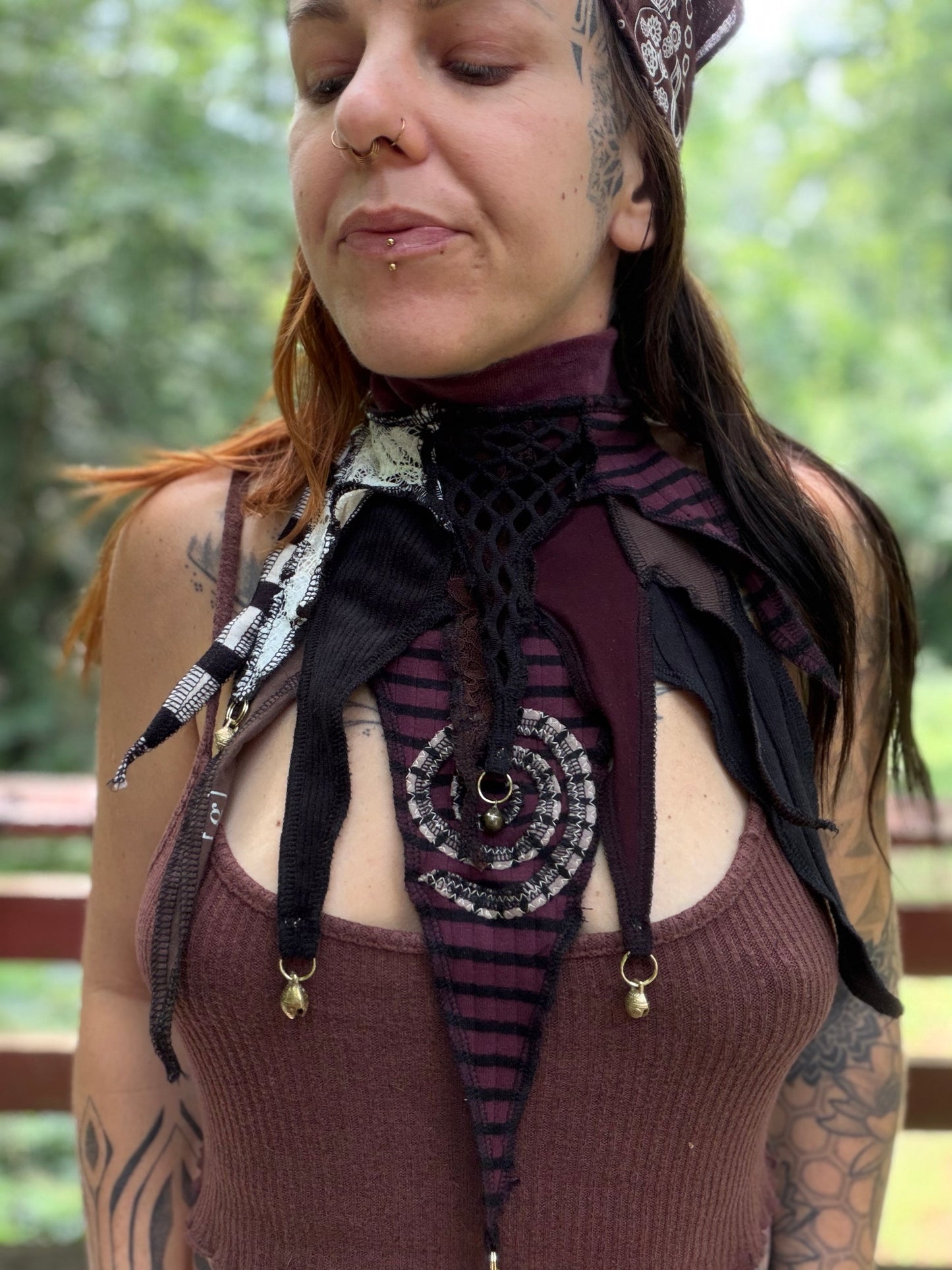 Spiral Out Clown Collar