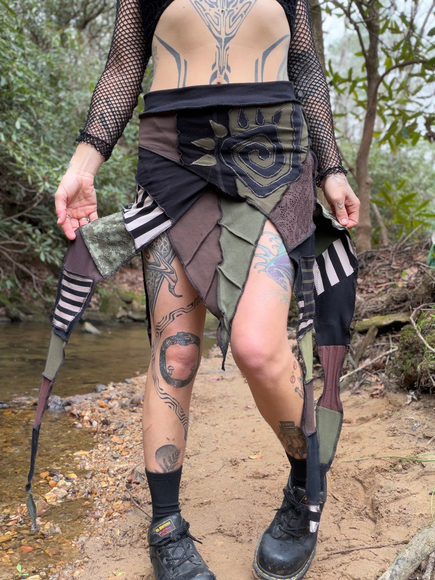 Fern fae tendril pixie skirt