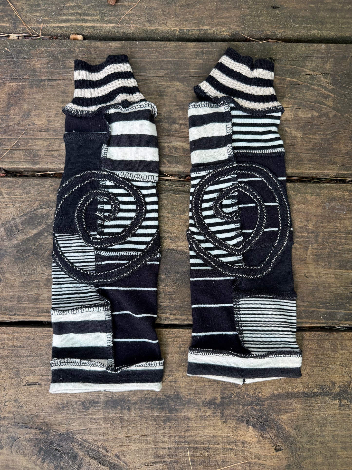 Circus Swirl Arm Warmers